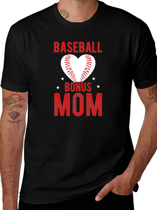 Baseball Bonus Mom T-Shirt