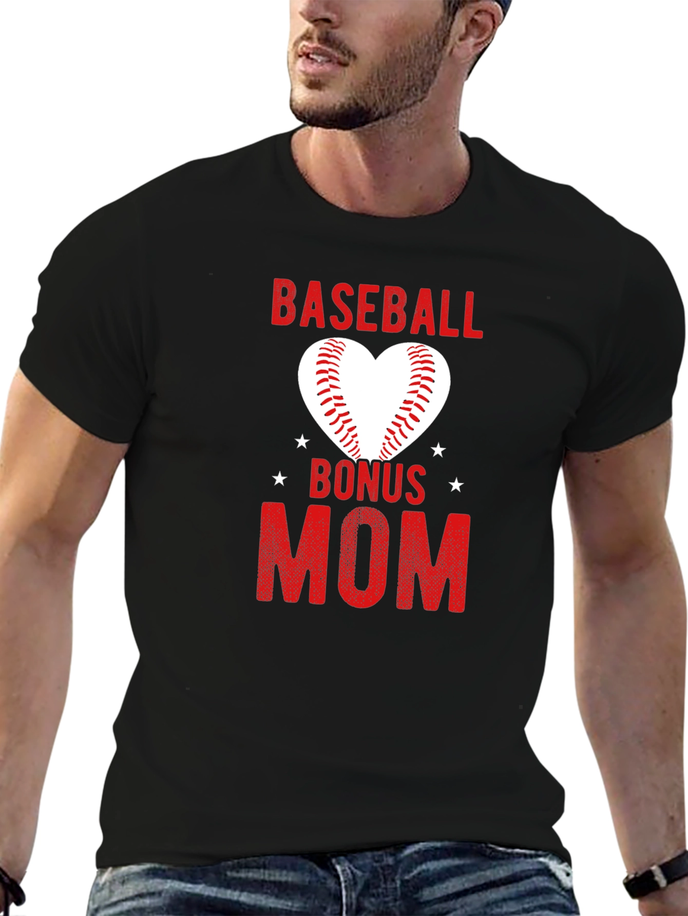 Baseball Bonus Mom T-Shirt