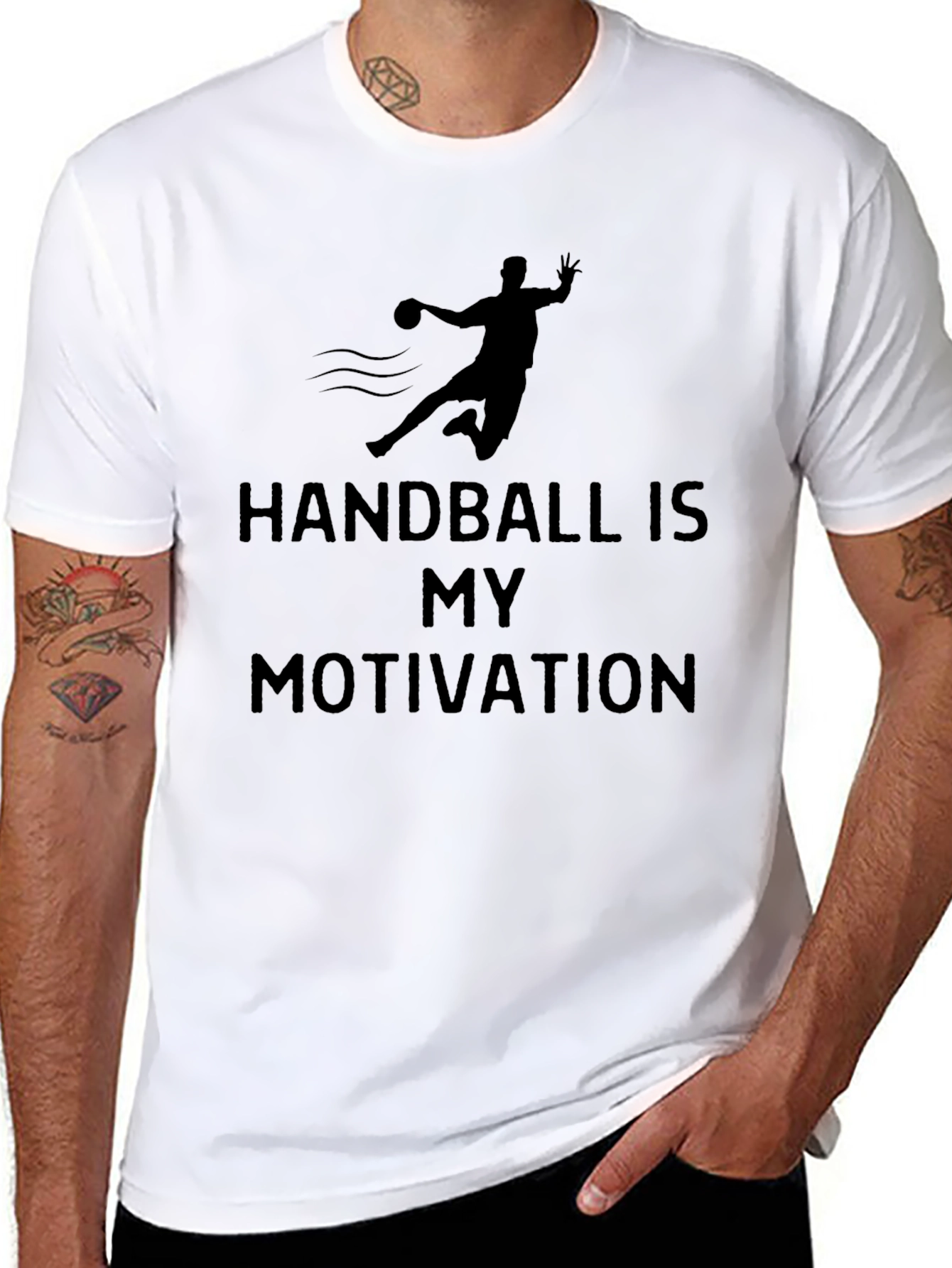 Handball Motivation Graphic T-Shirt