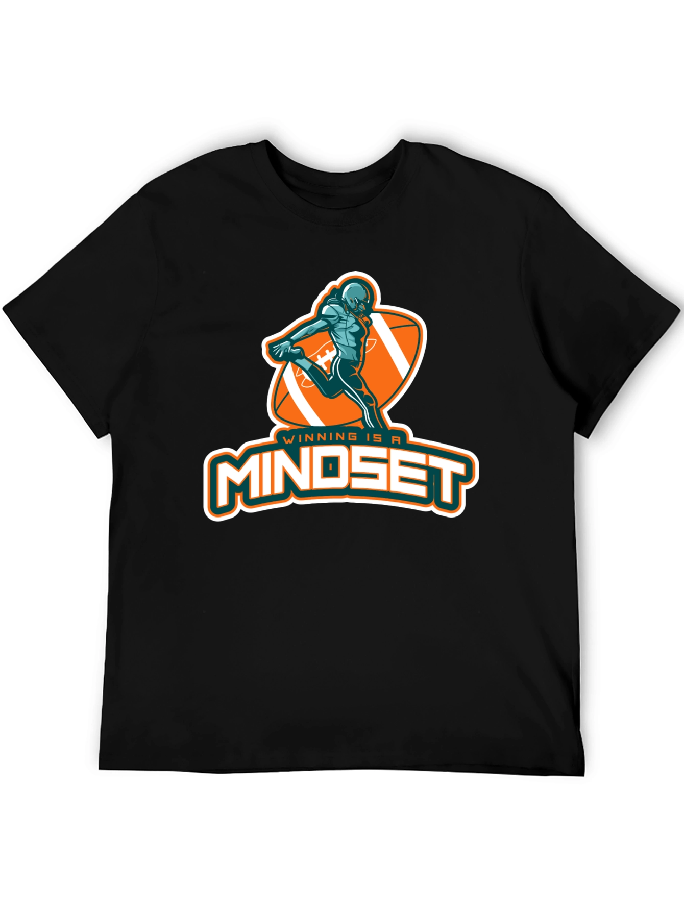 Winning Mindset T-Shirt - Football Graphic Tee
