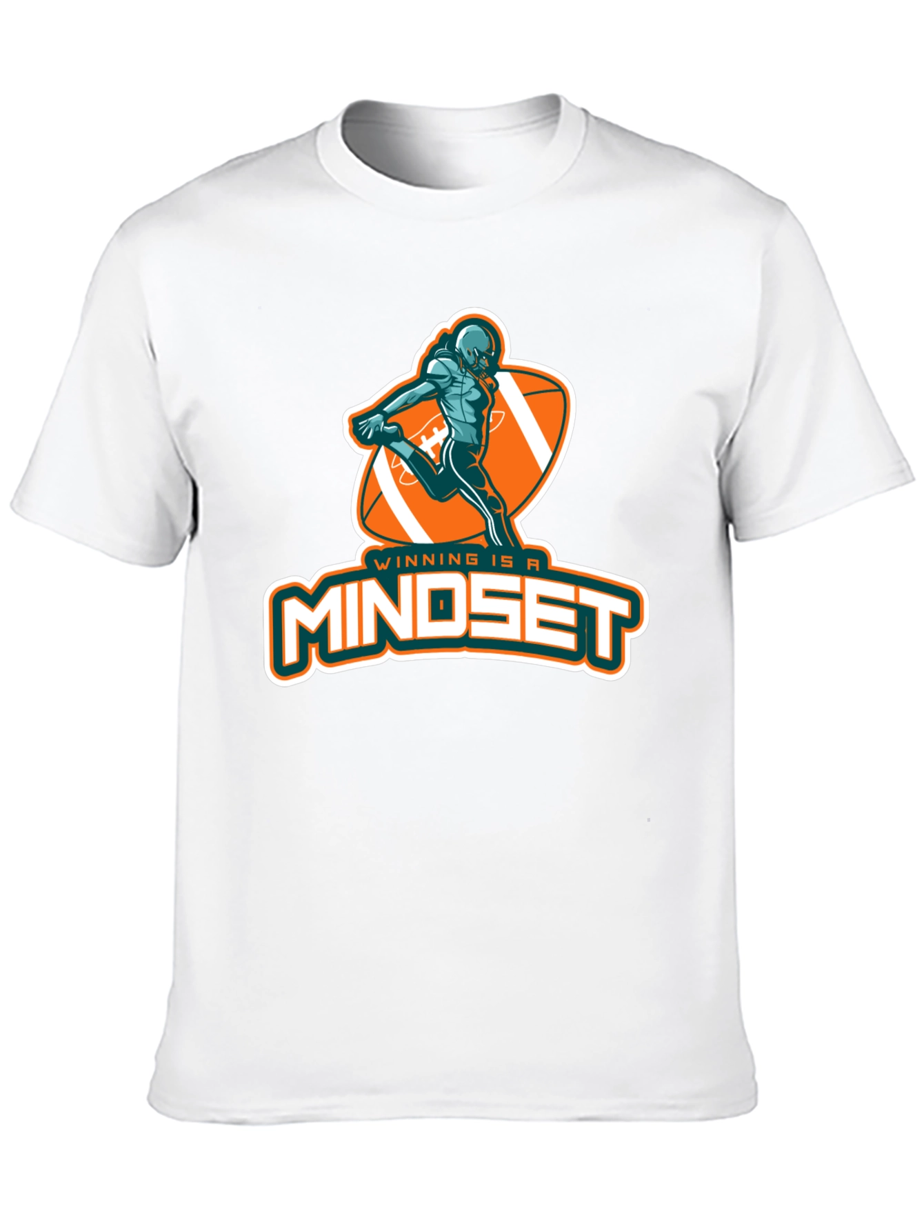 Winning Mindset T-Shirt - Football Graphic Tee