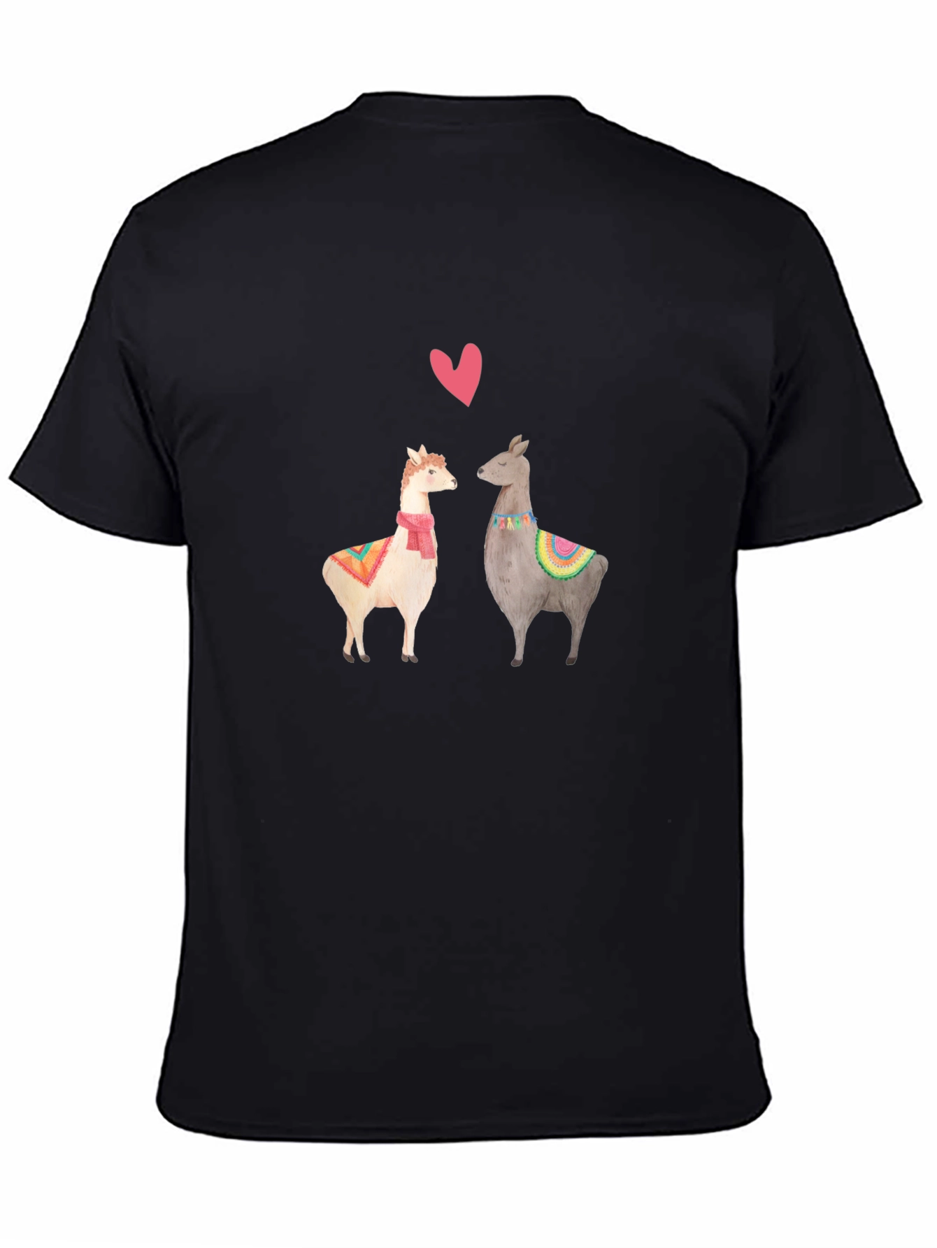 Llama Love T-Shirt - Cute Animal Graphic Tee