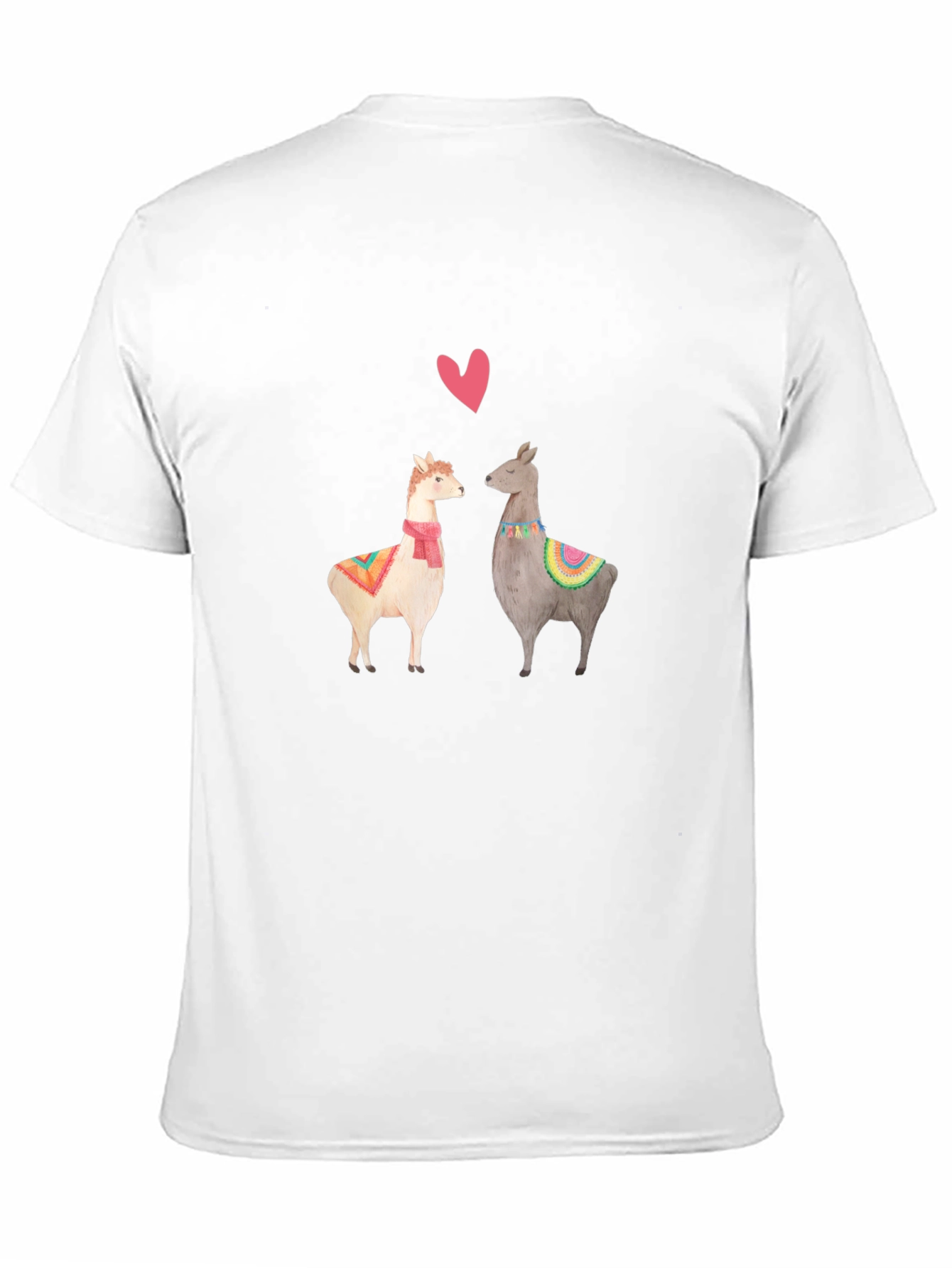 Llama Love T-Shirt - Cute Animal Graphic Tee