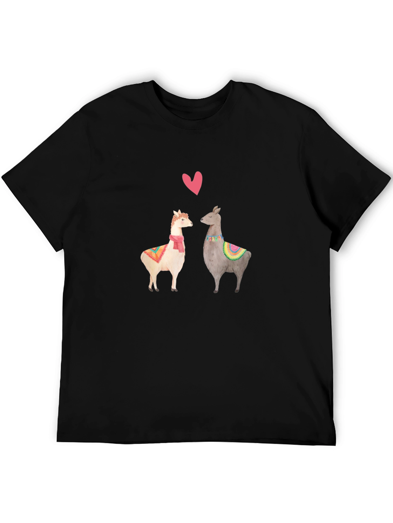 Llama Love T-Shirt - Cute Animal Graphic Tee