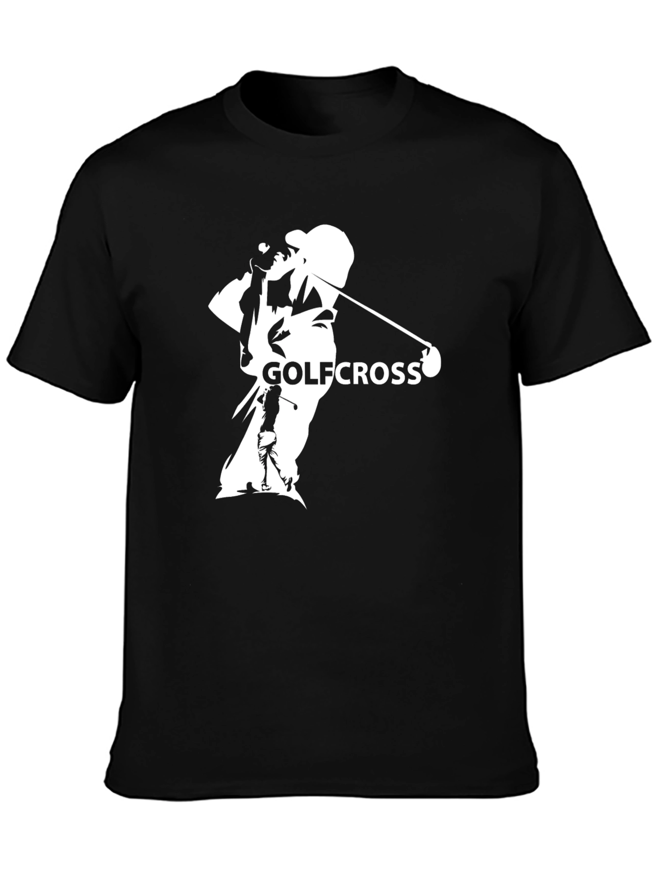 Golfcross Tee: Stylish Golfer Graphic T-Shirt