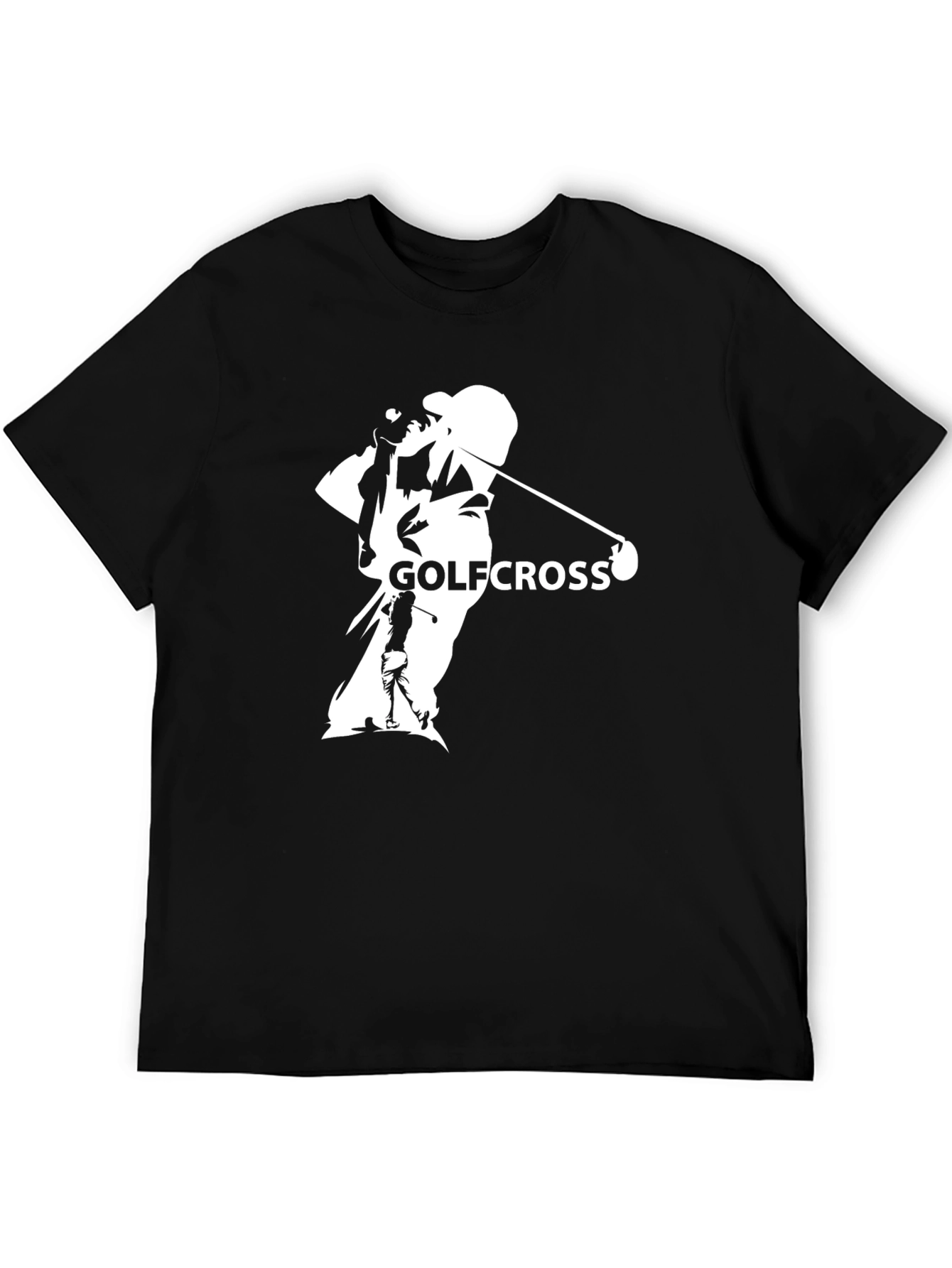 Golfcross Tee: Stylish Golfer Graphic T-Shirt