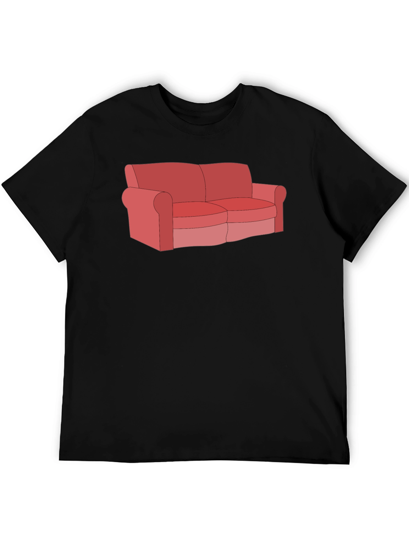 Couch Graphic Tee - Relax in Style