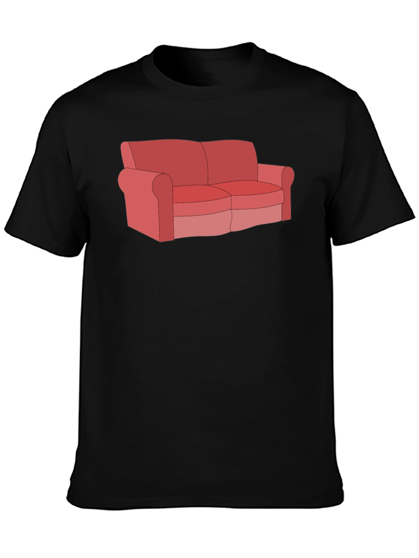 Couch Graphic Tee - Relax in Style