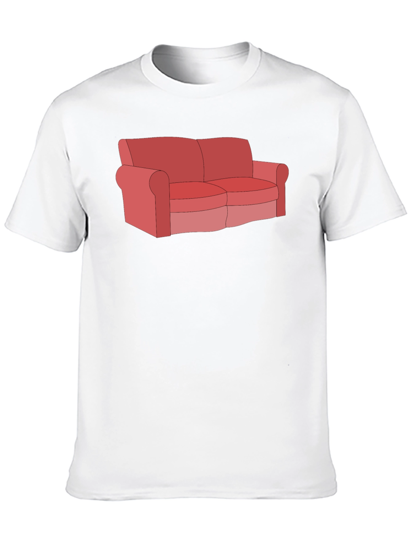 Couch Graphic Tee - Relax in Style
