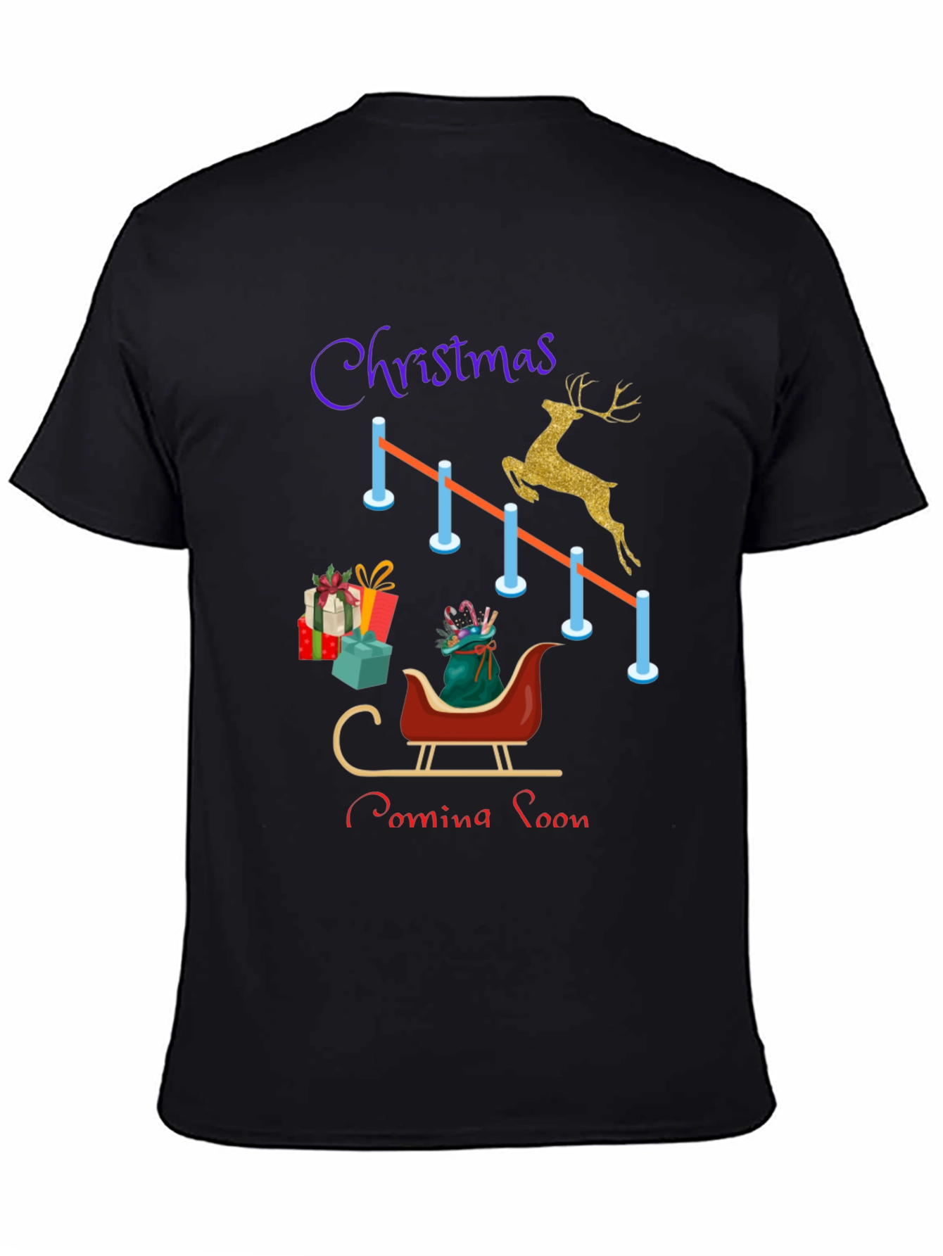 Christmas Coming Soon Graphic T-Shirt