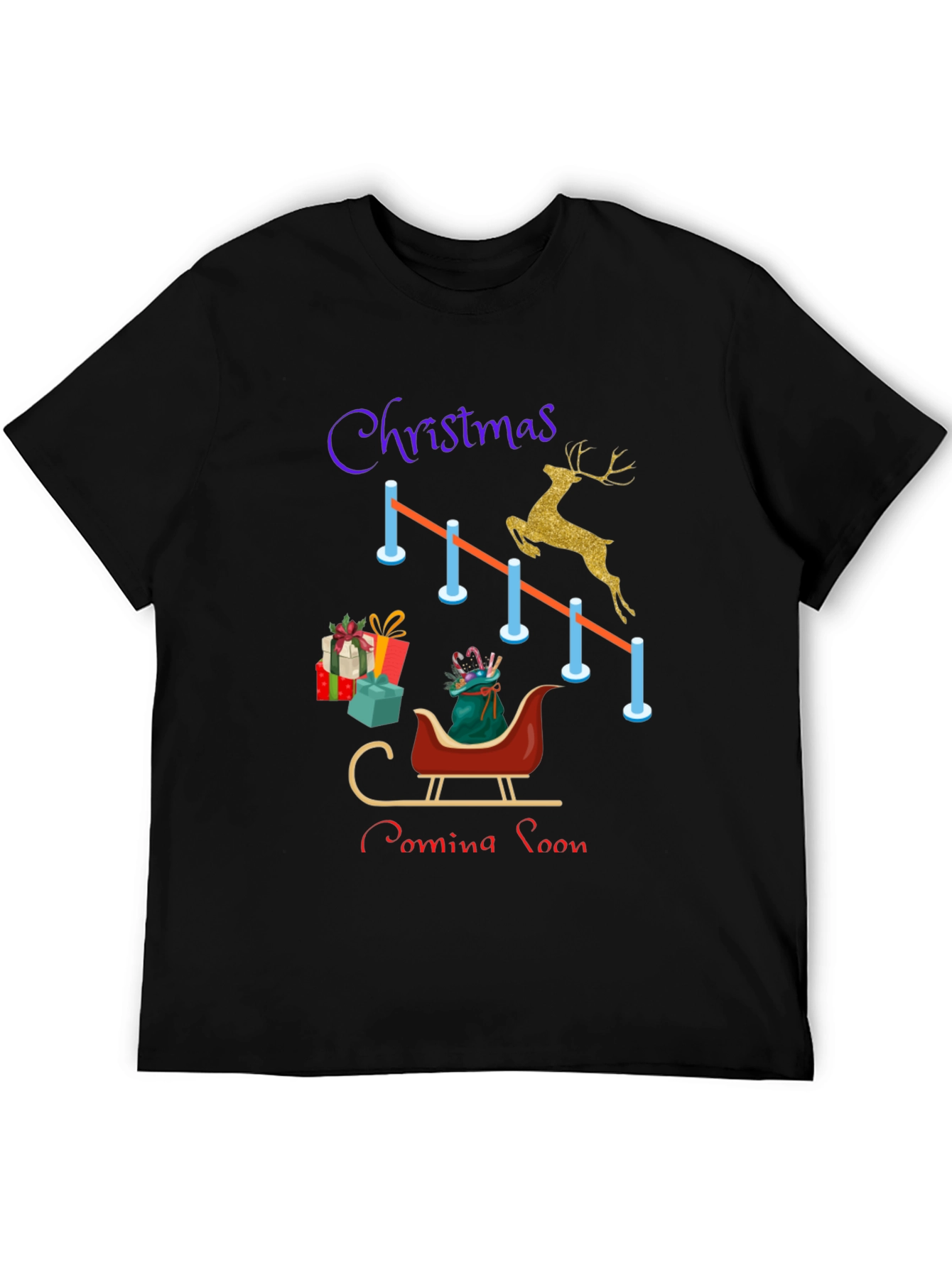 Christmas Coming Soon Graphic T-Shirt