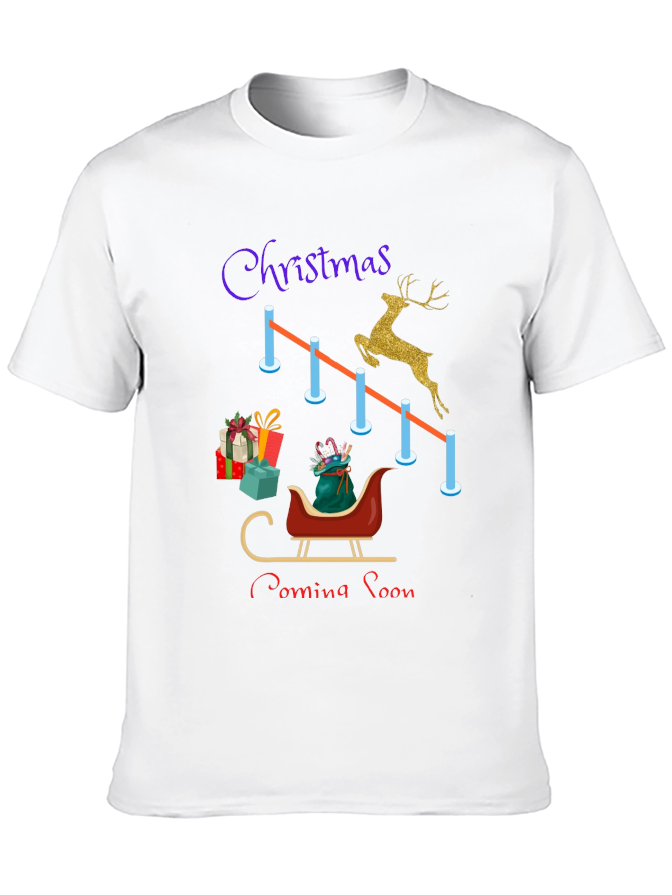 Christmas Coming Soon Graphic T-Shirt