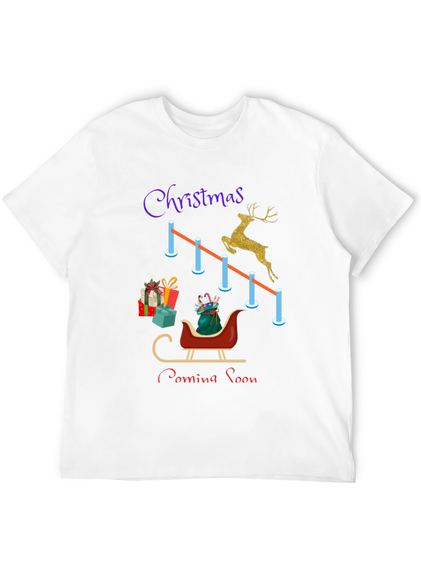 Christmas Coming Soon Graphic T-Shirt