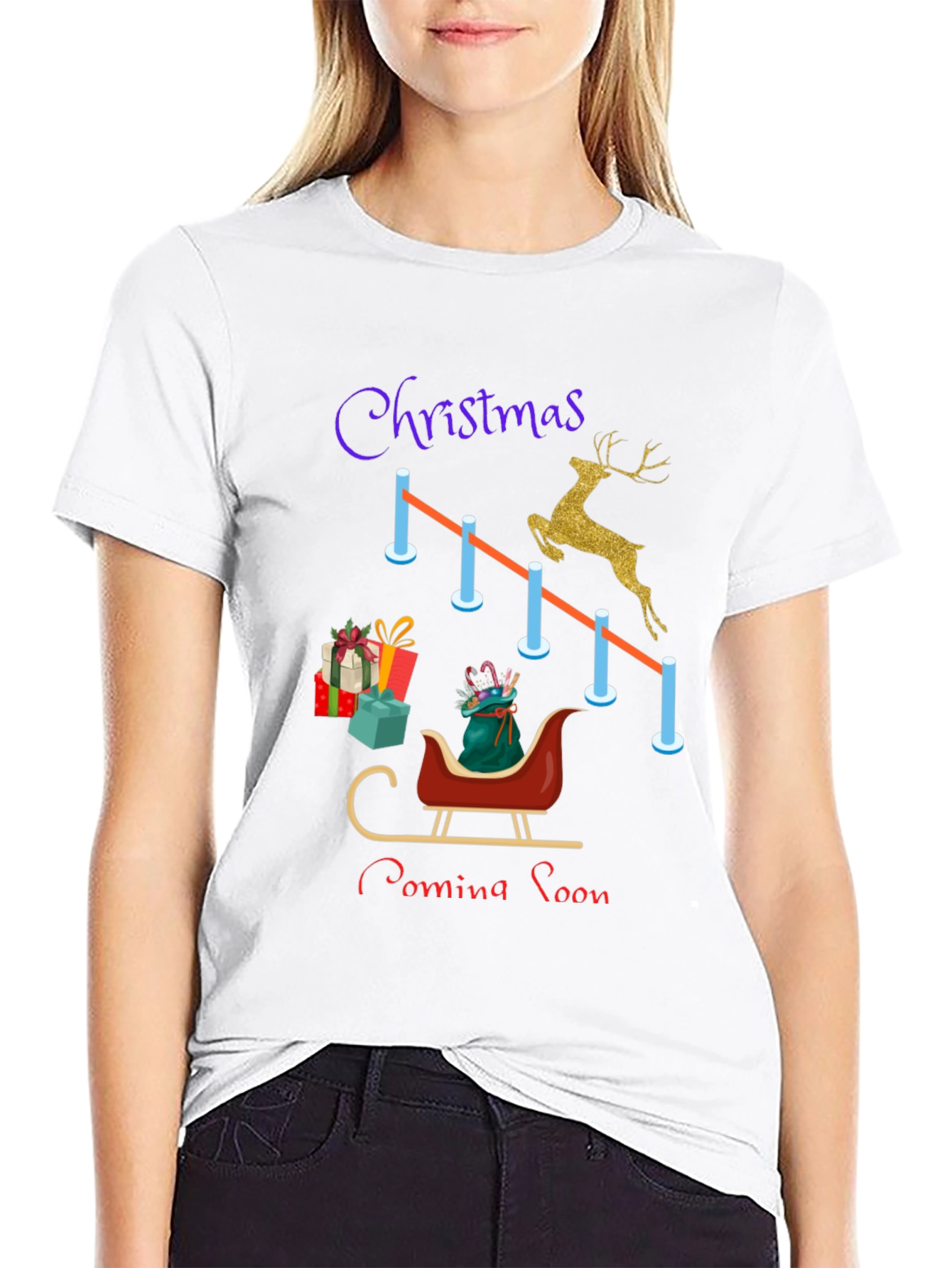 Christmas Coming Soon Graphic T-Shirt