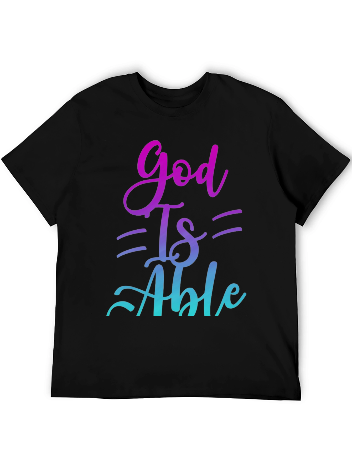 God Is Able T-Shirt - Inspirational Christian Apparel