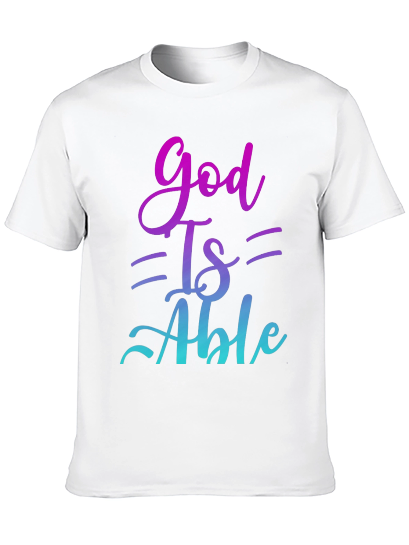 God Is Able T-Shirt - Inspirational Christian Apparel