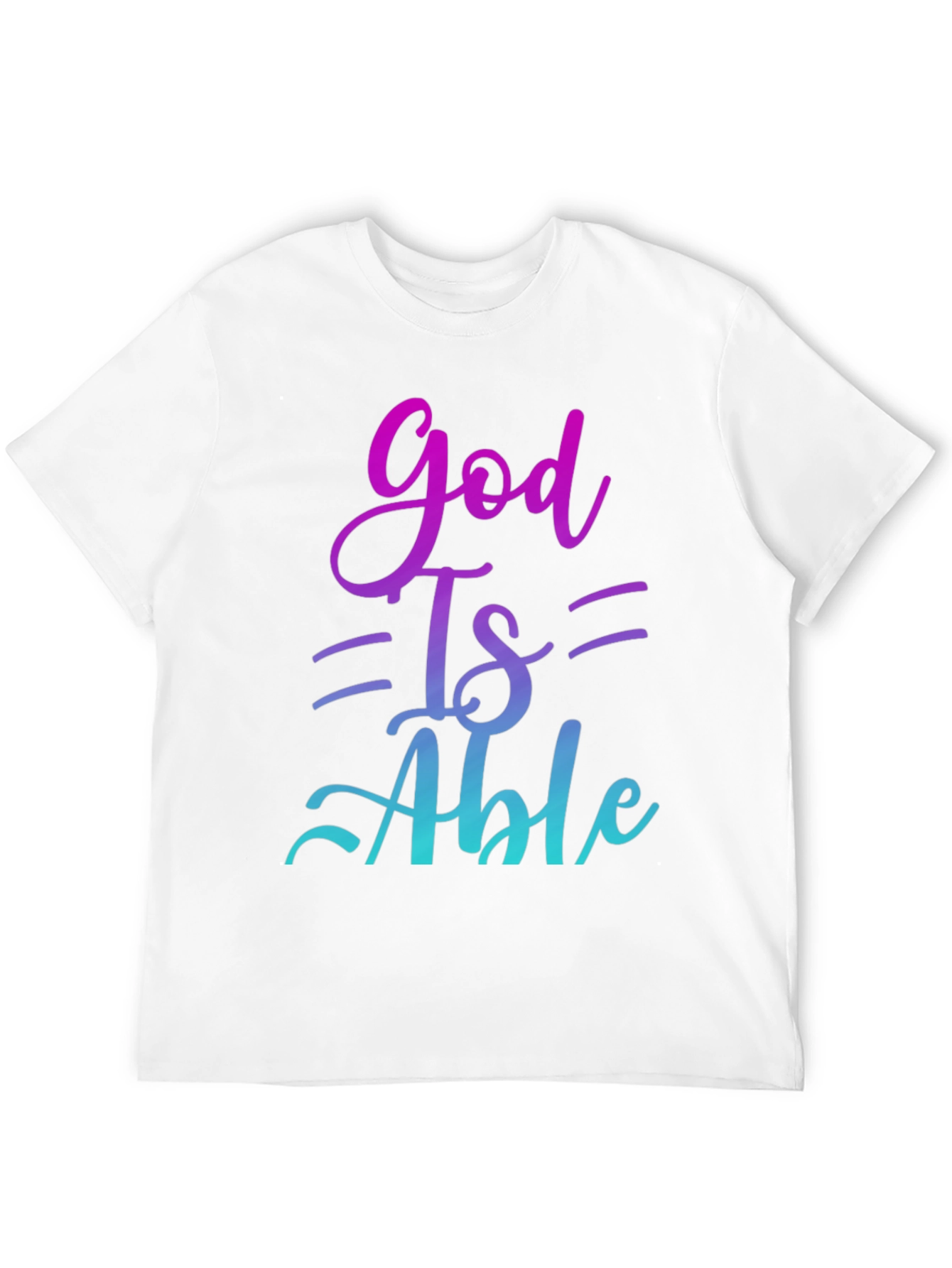 God Is Able T-Shirt - Inspirational Christian Apparel