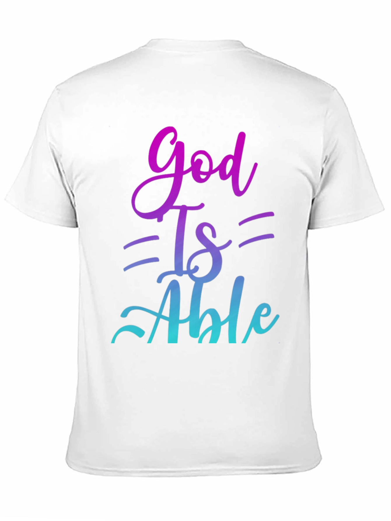 God Is Able T-Shirt - Inspirational Christian Apparel