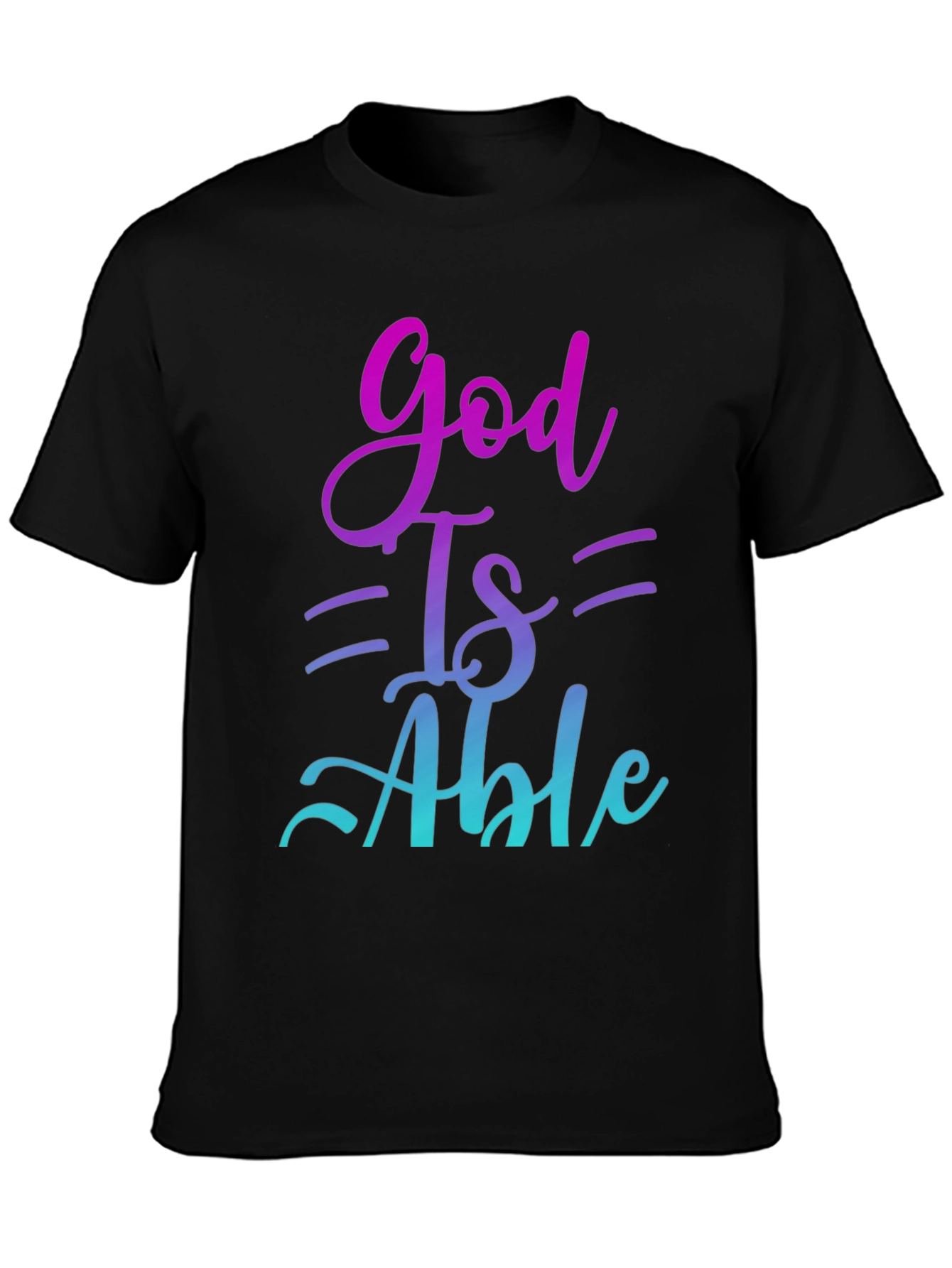 God Is Able T-Shirt - Inspirational Christian Apparel