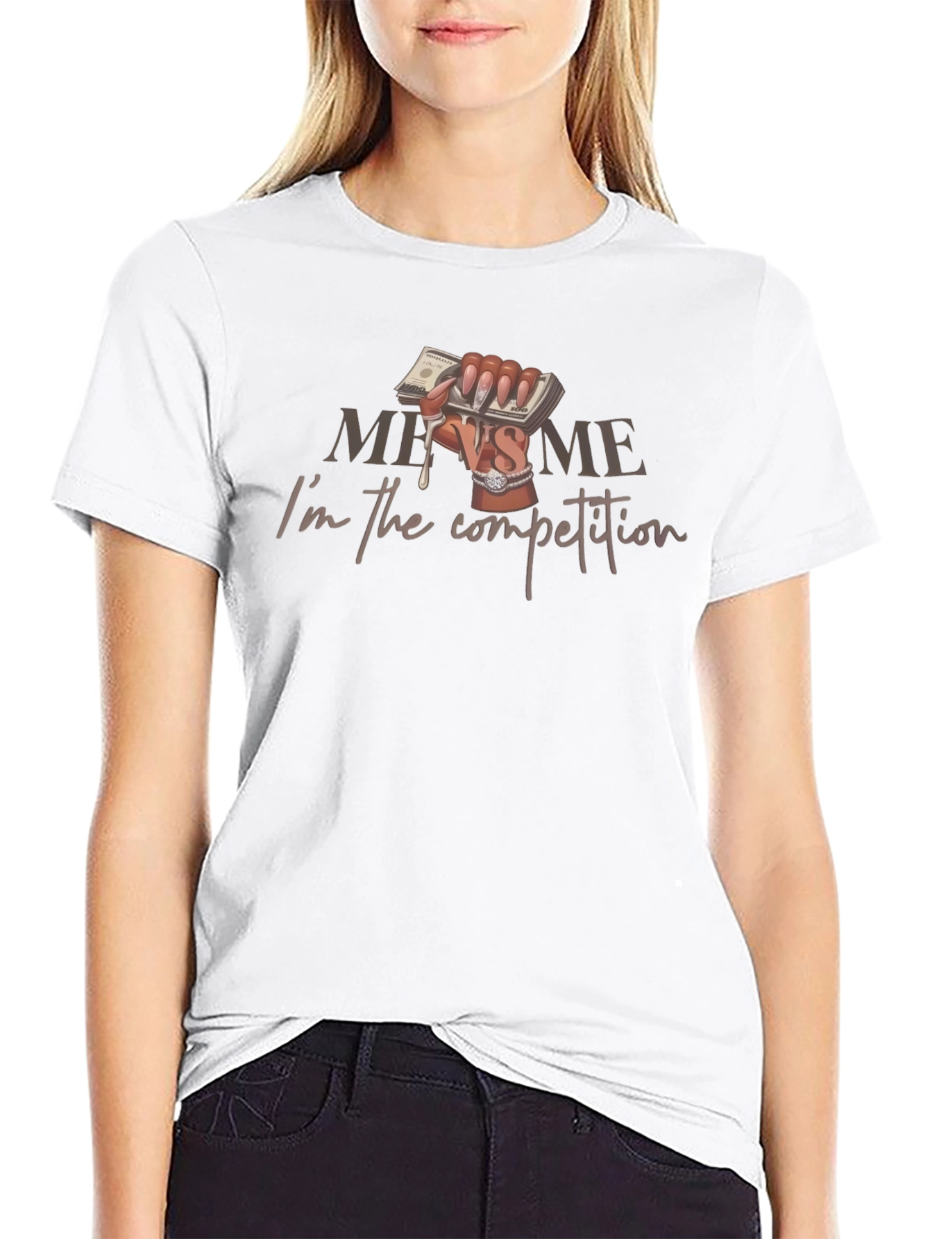 Me Vs Me T-Shirt Competition Tee