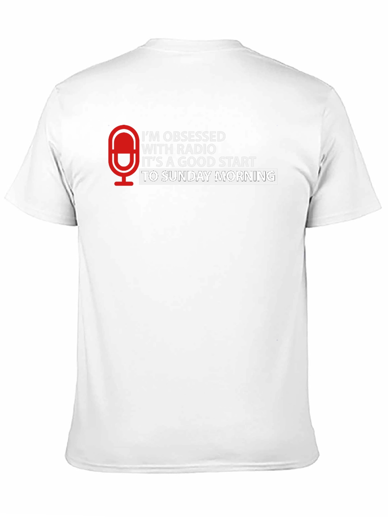 Radio Obsessed T-Shirt - Sunday Morning