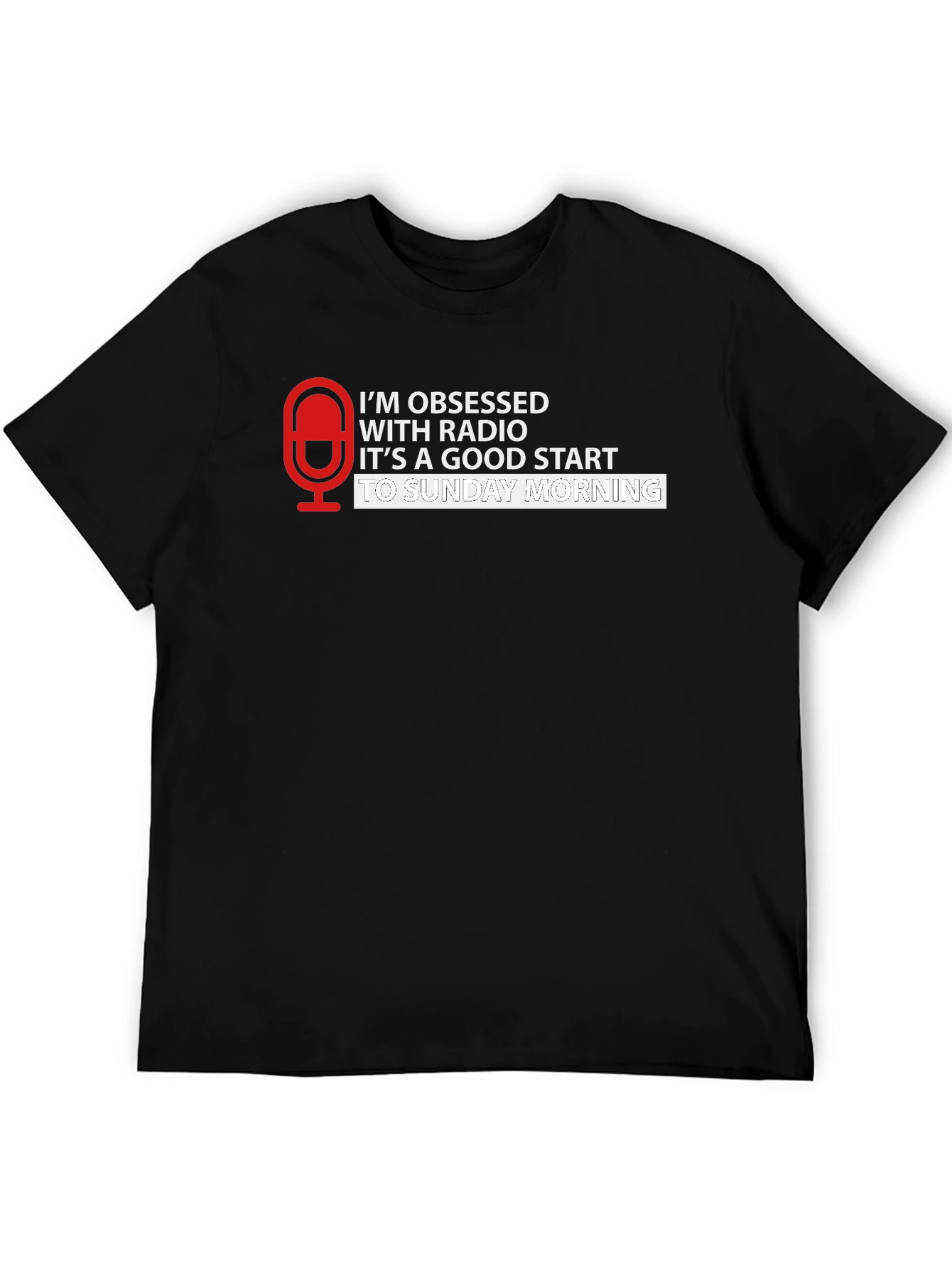 Radio Obsessed T-Shirt - Sunday Morning