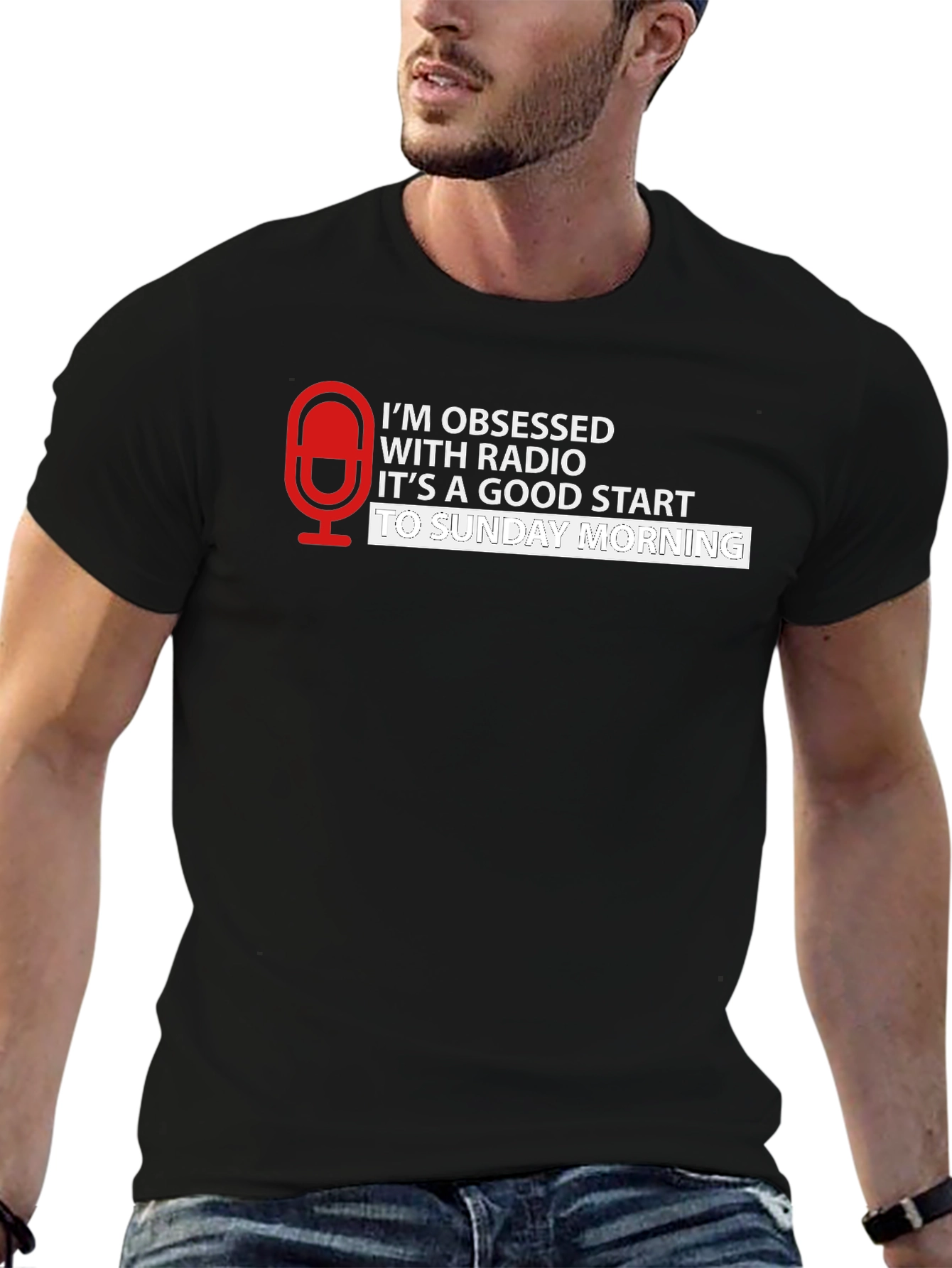 Radio Obsessed T-Shirt - Sunday Morning
