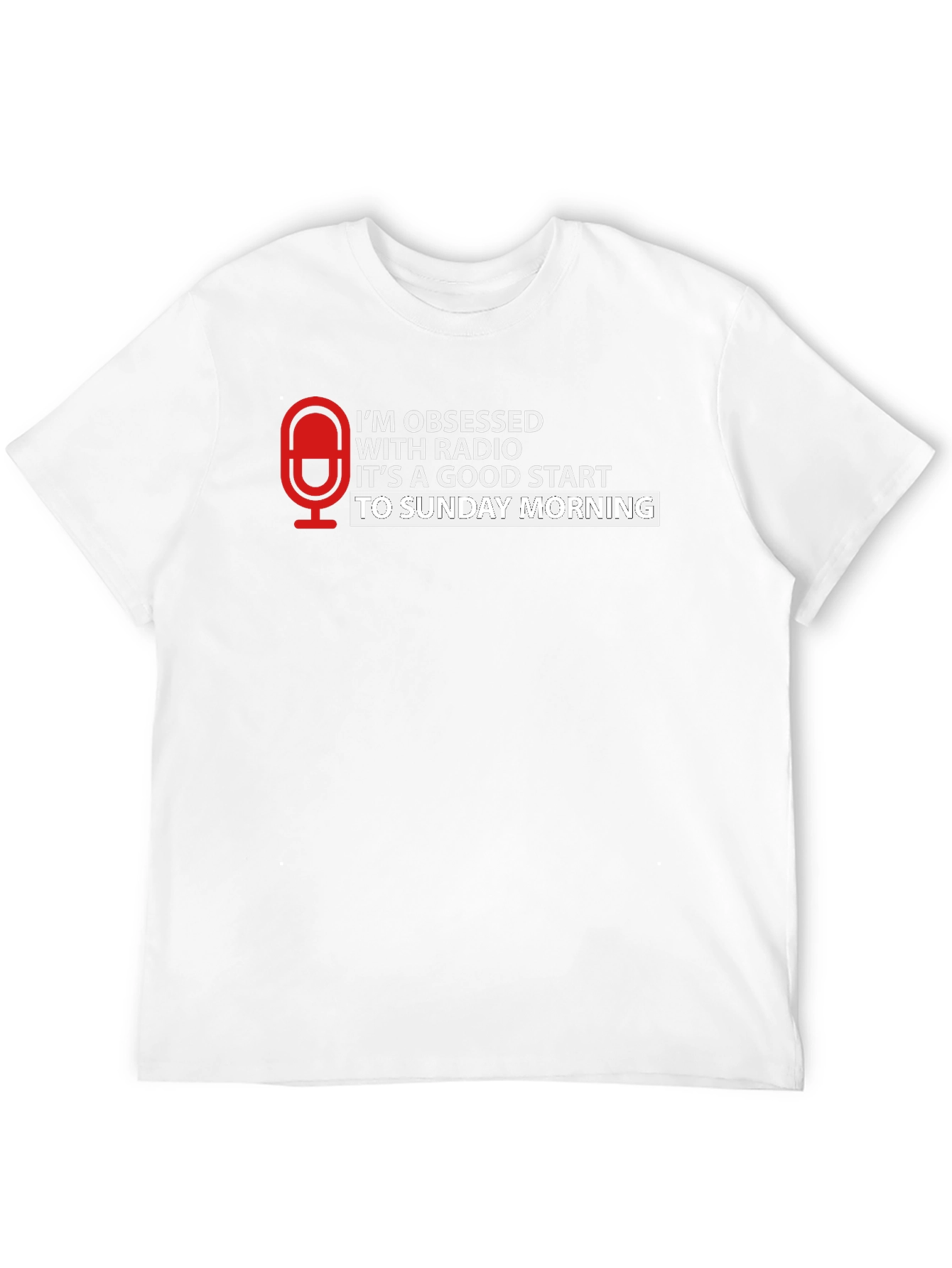 Radio Obsessed T-Shirt - Sunday Morning
