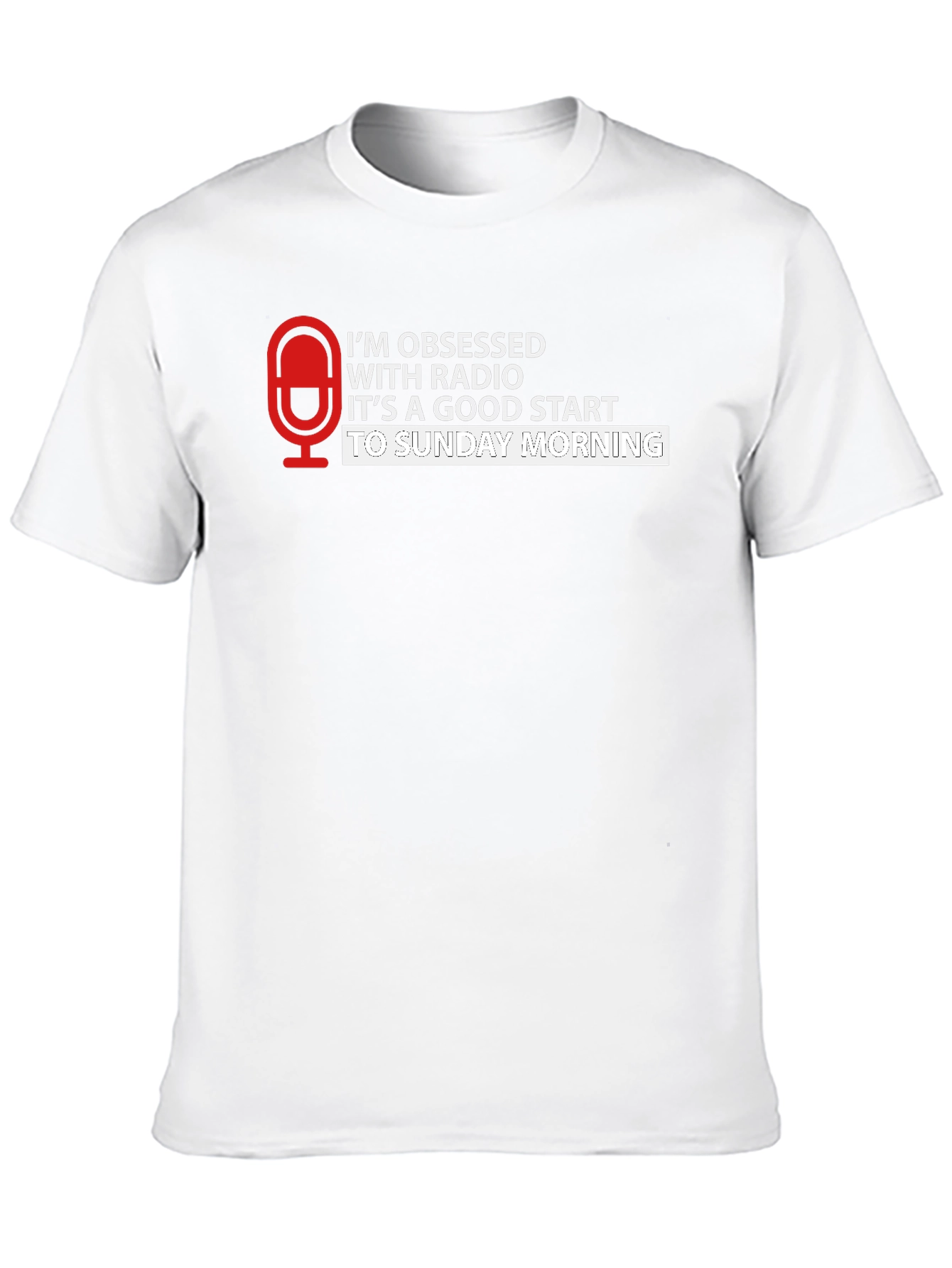 Radio Obsessed T-Shirt - Sunday Morning