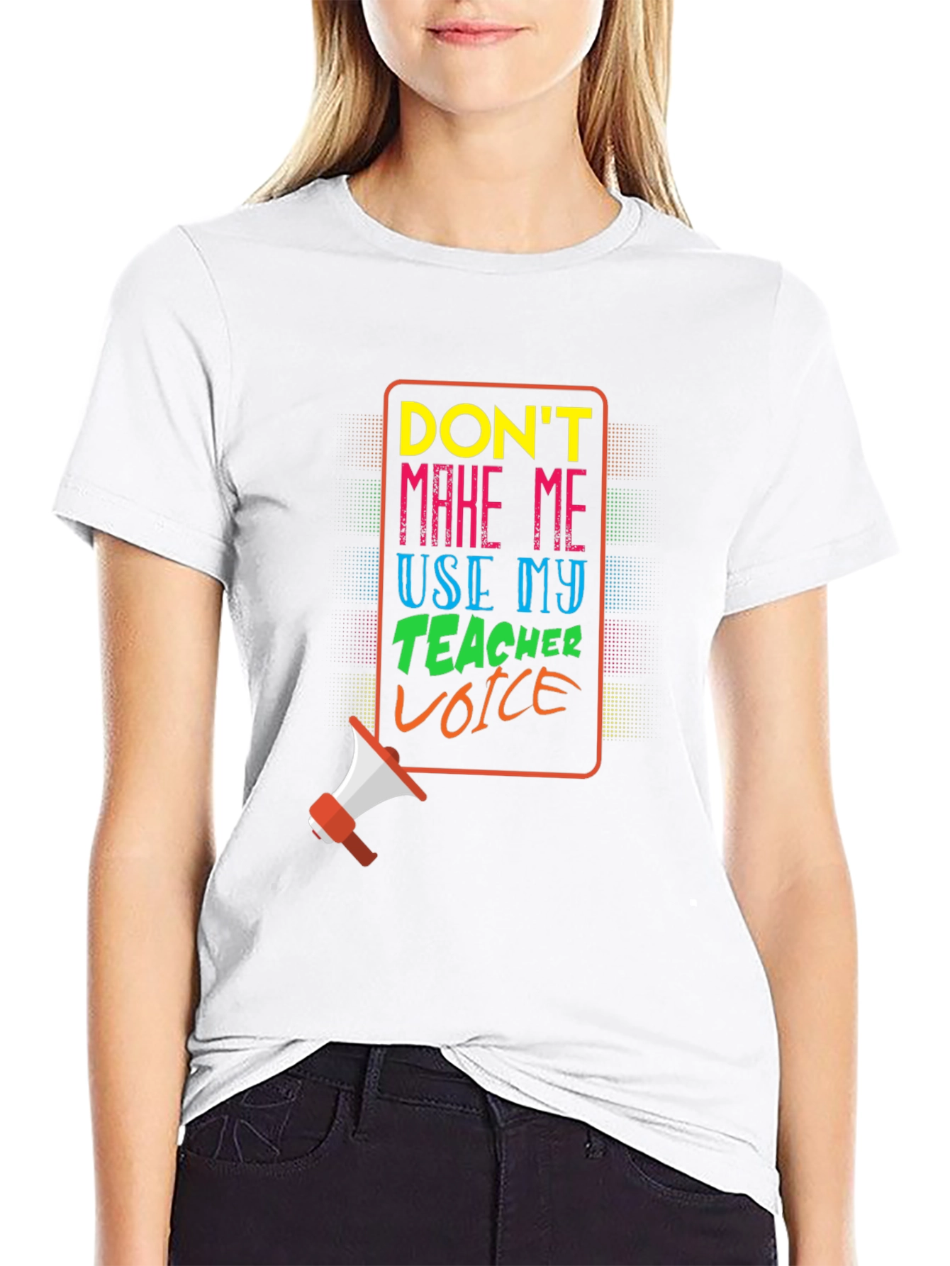 Teacher Voice T-Shirt - Funny Gift