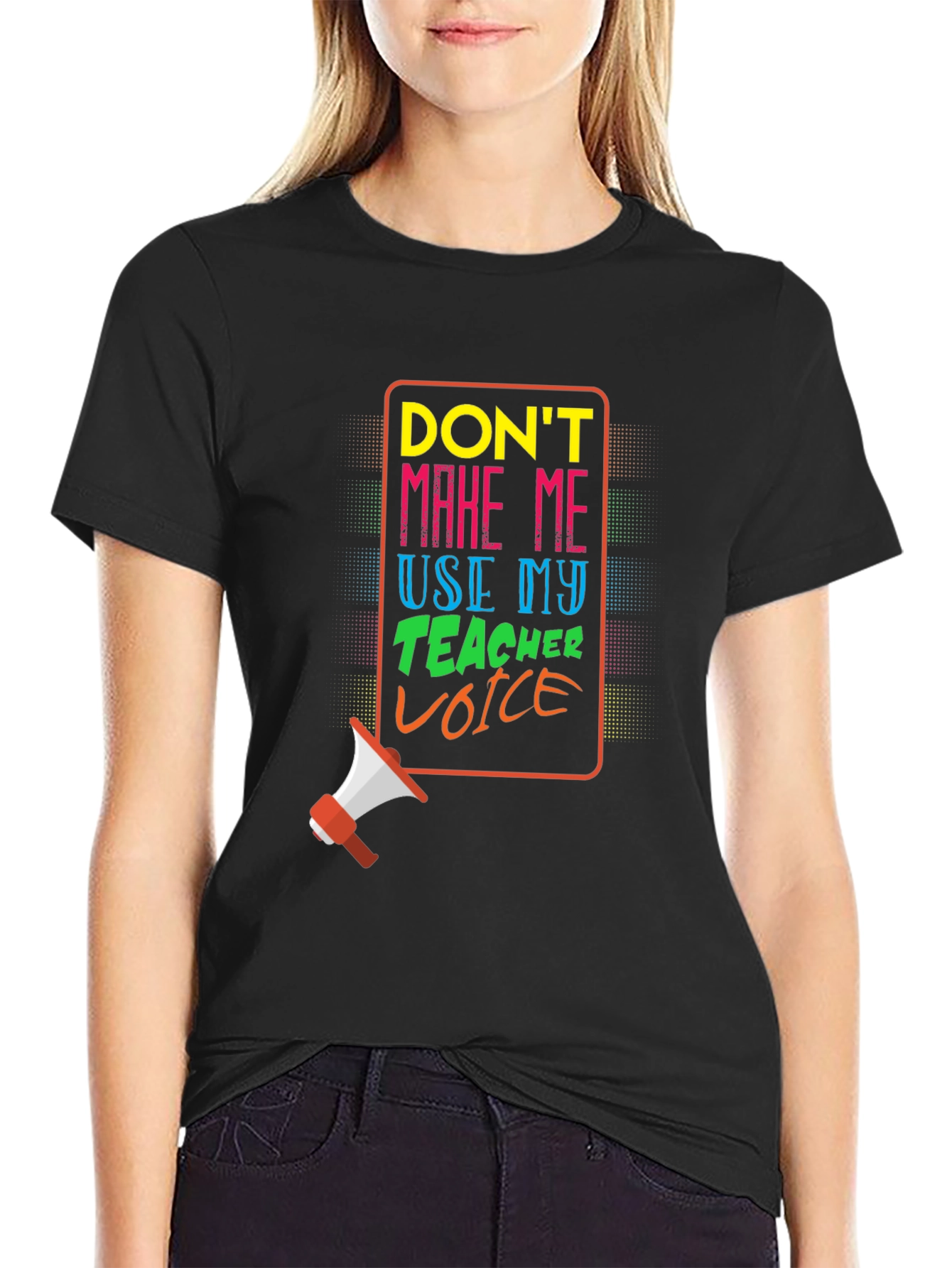 Teacher Voice T-Shirt - Funny Gift