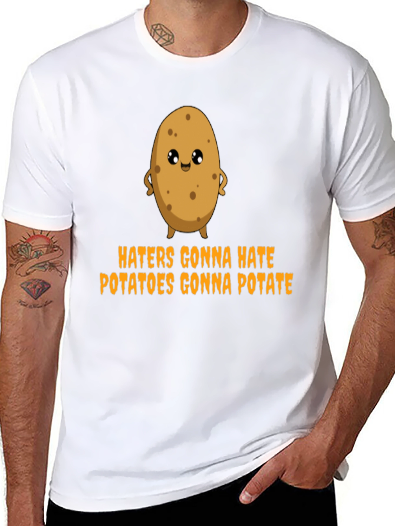 Haters Gonna Hate Potatoes Gonna Potate T-Shirt