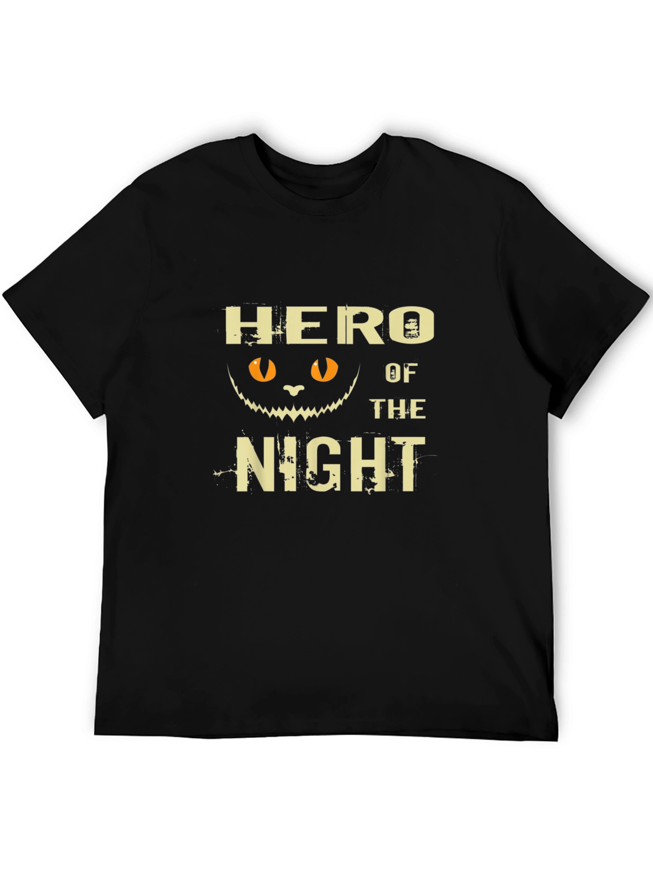 Hero of the Night T-Shirt Halloween Cat