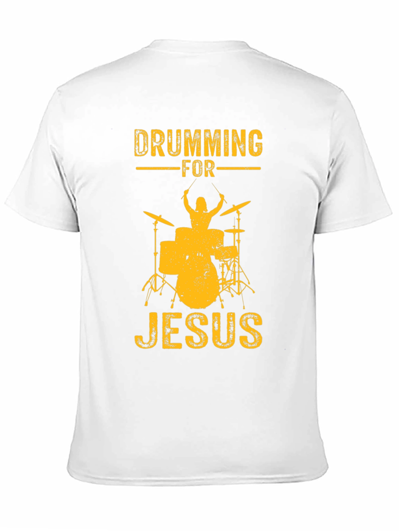 Drumming For Jesus Black T-Shirt