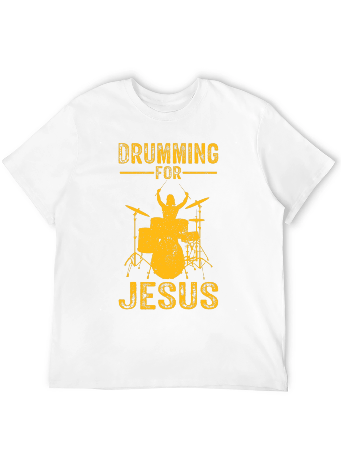 Drumming For Jesus Black T-Shirt