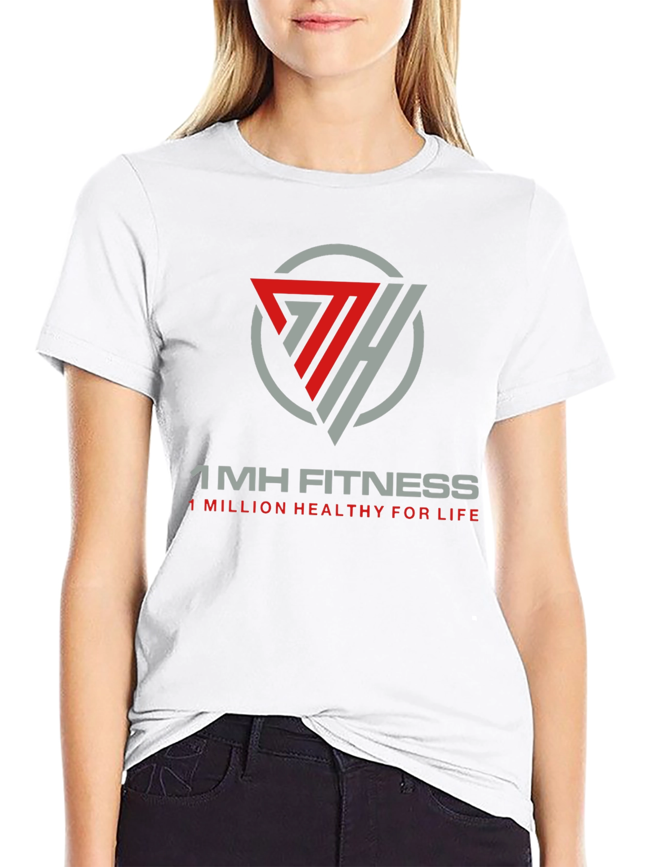 1MH Fitness Black T-Shirt