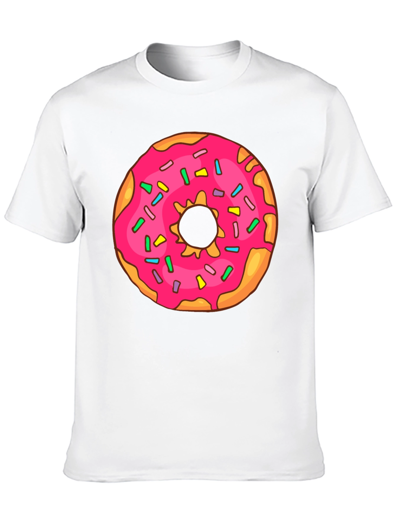 Donut Graphic T-Shirt - Sweet Treat Style