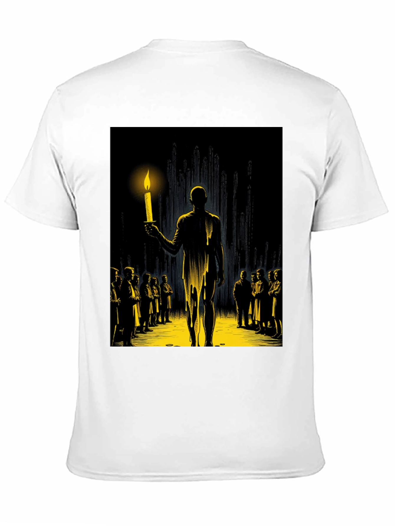 Illuminating Candle Graphic T-Shirt