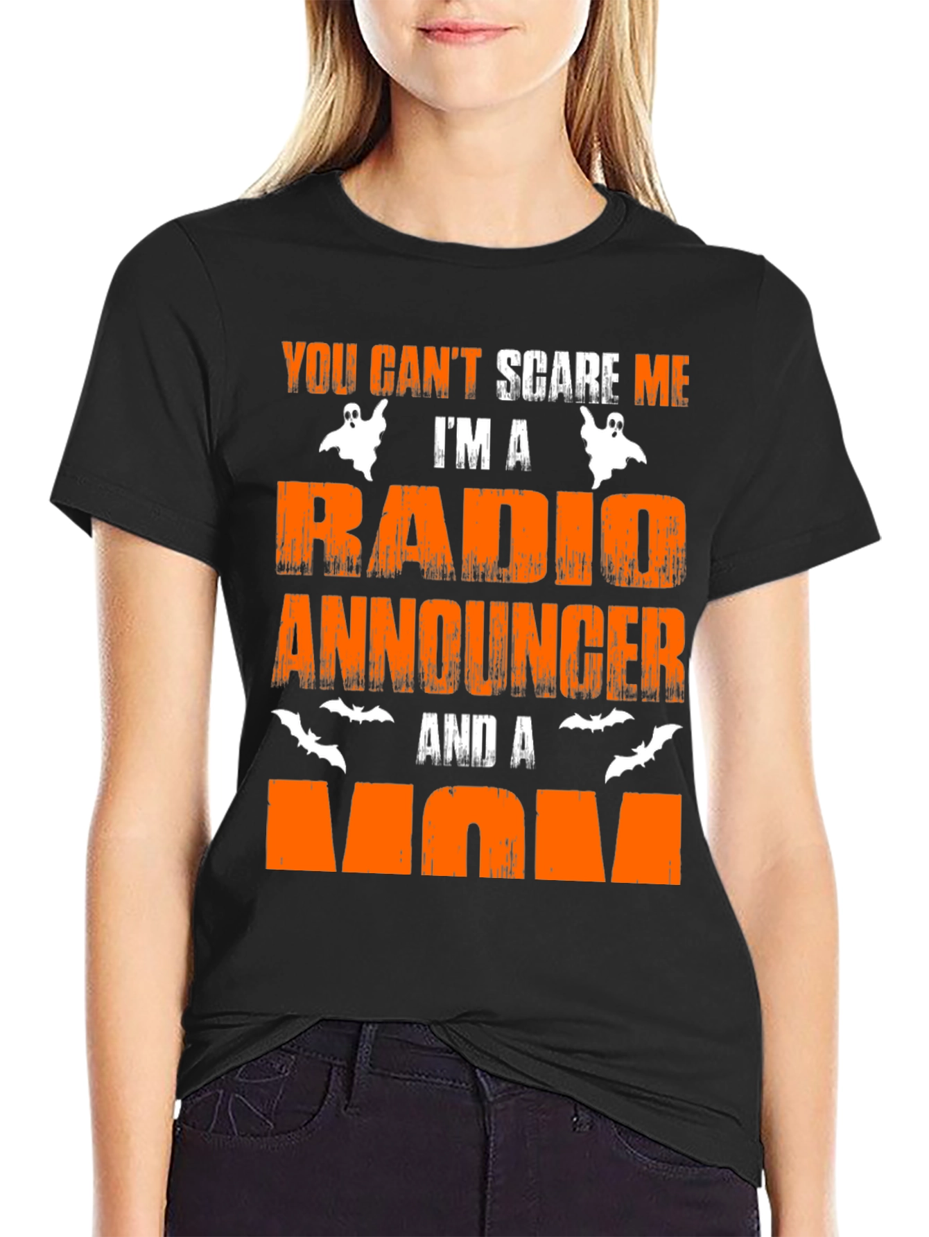 Radio Announcer Mom Halloween T-Shirt