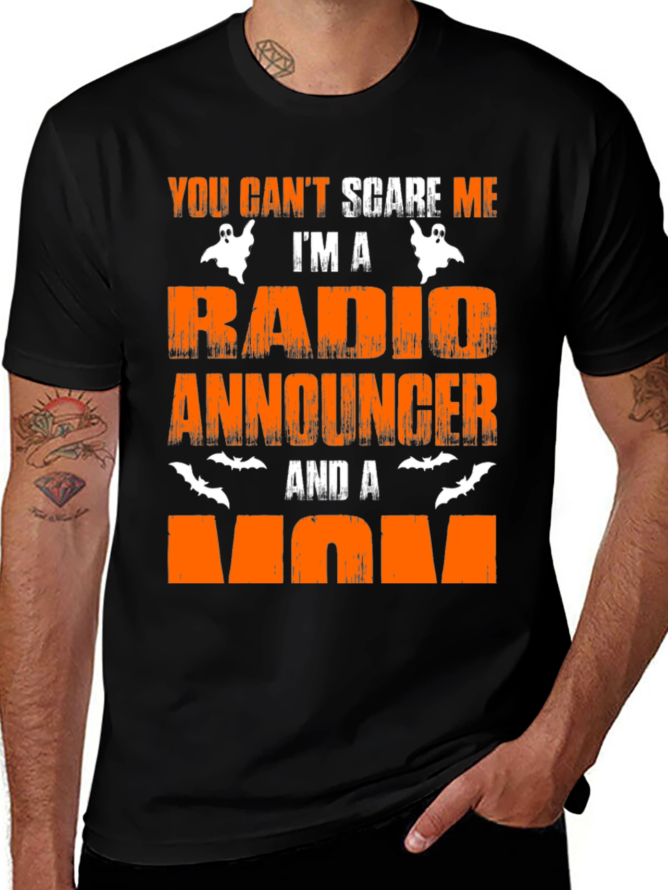 Radio Announcer Mom Halloween T-Shirt