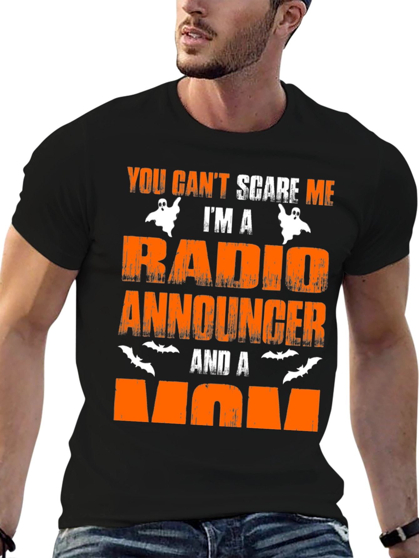 Radio Announcer Mom Halloween T-Shirt