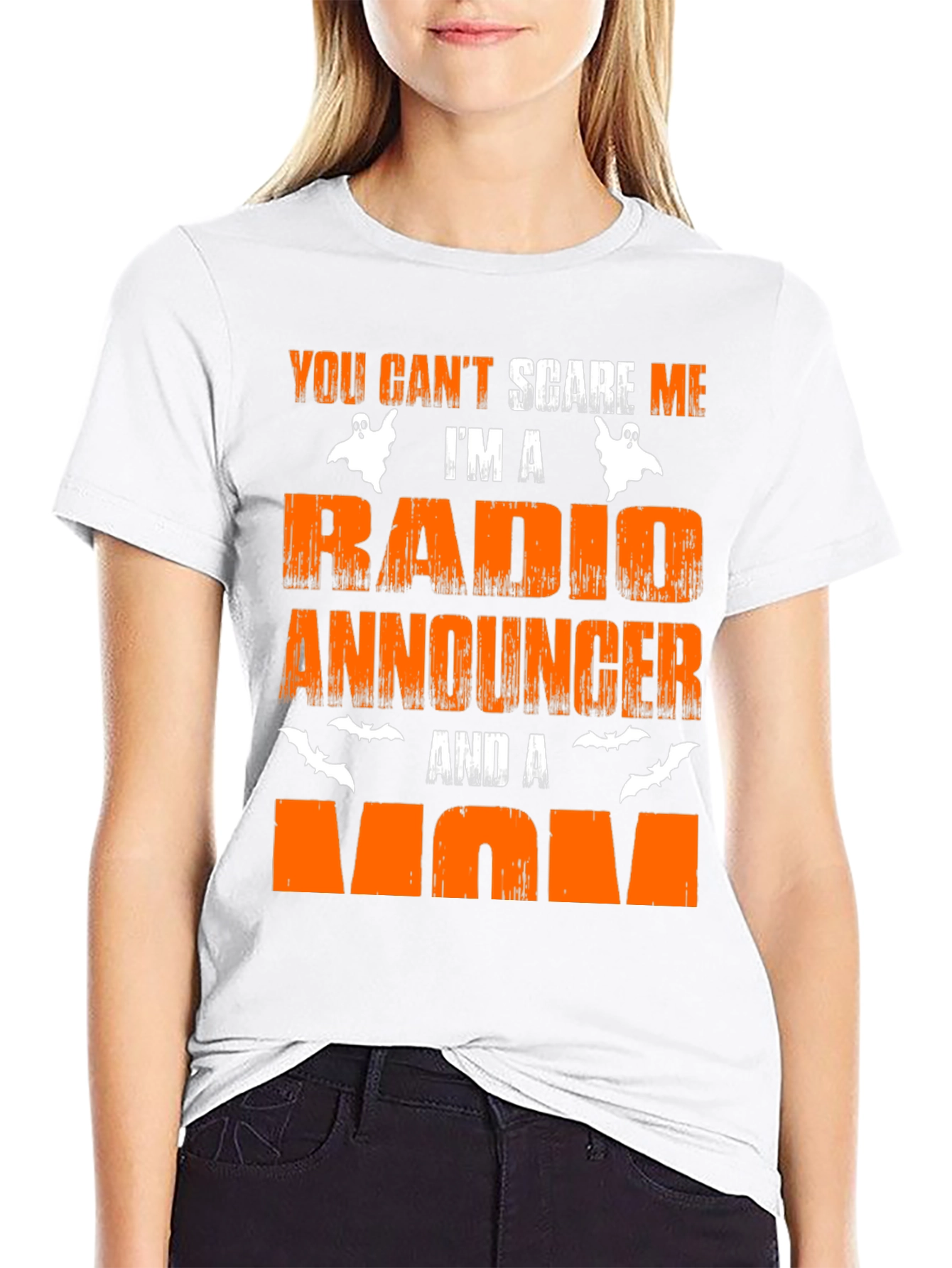Radio Announcer Mom Halloween T-Shirt
