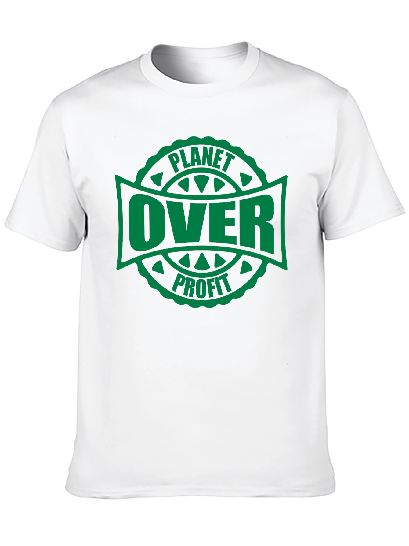Planet Over Profit Graphic Tee - Black