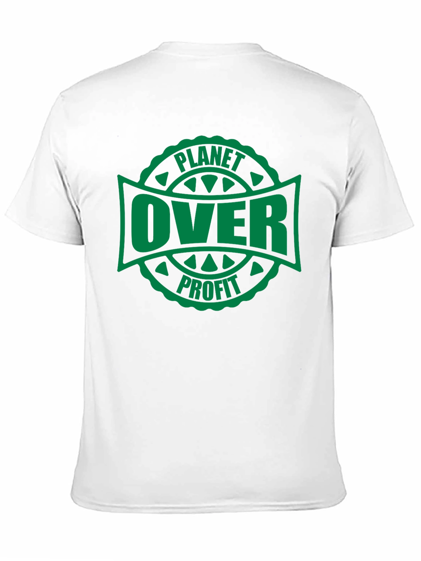 Planet Over Profit Graphic Tee - Black