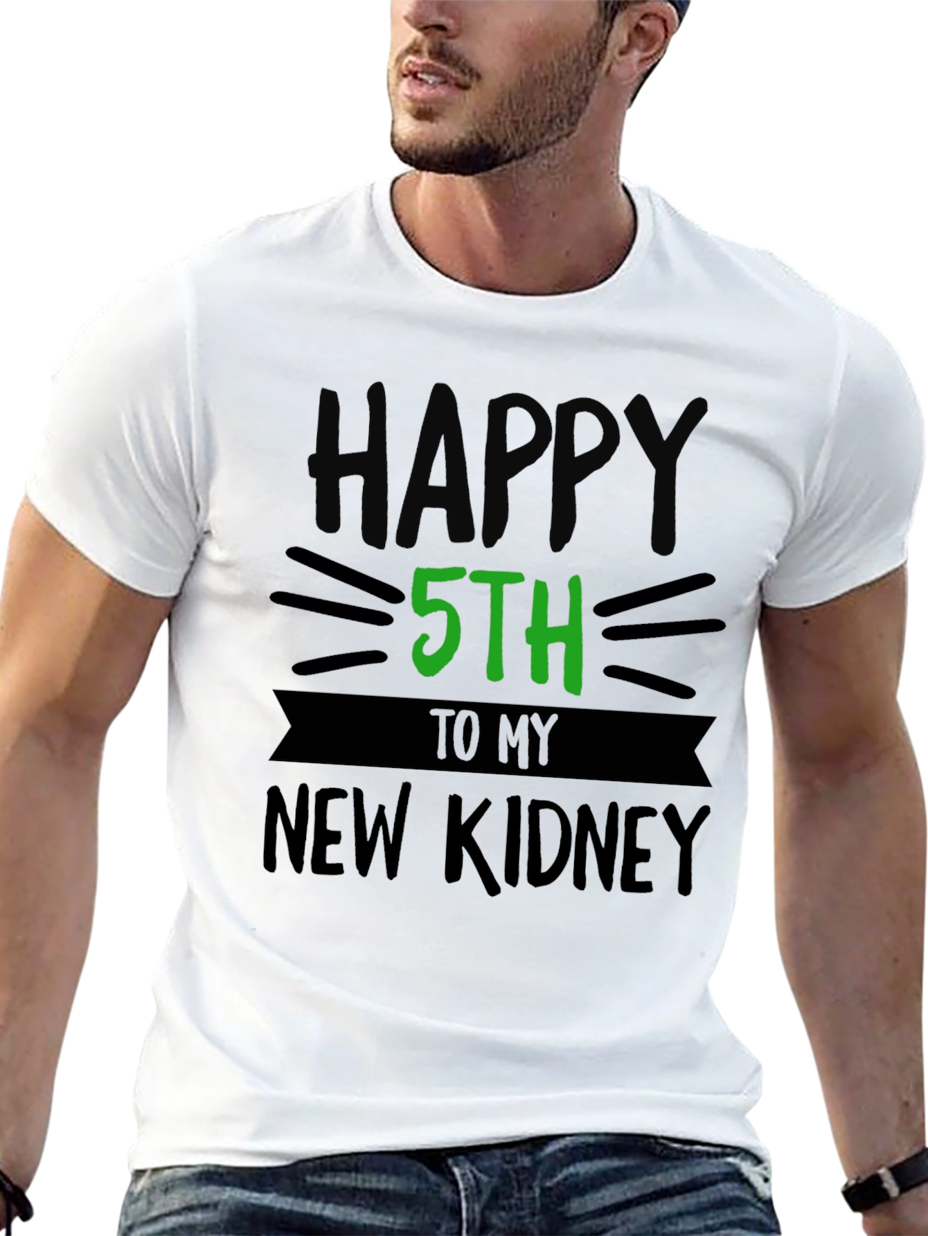 Happy 5th New Kidney Transplant T-Shirt