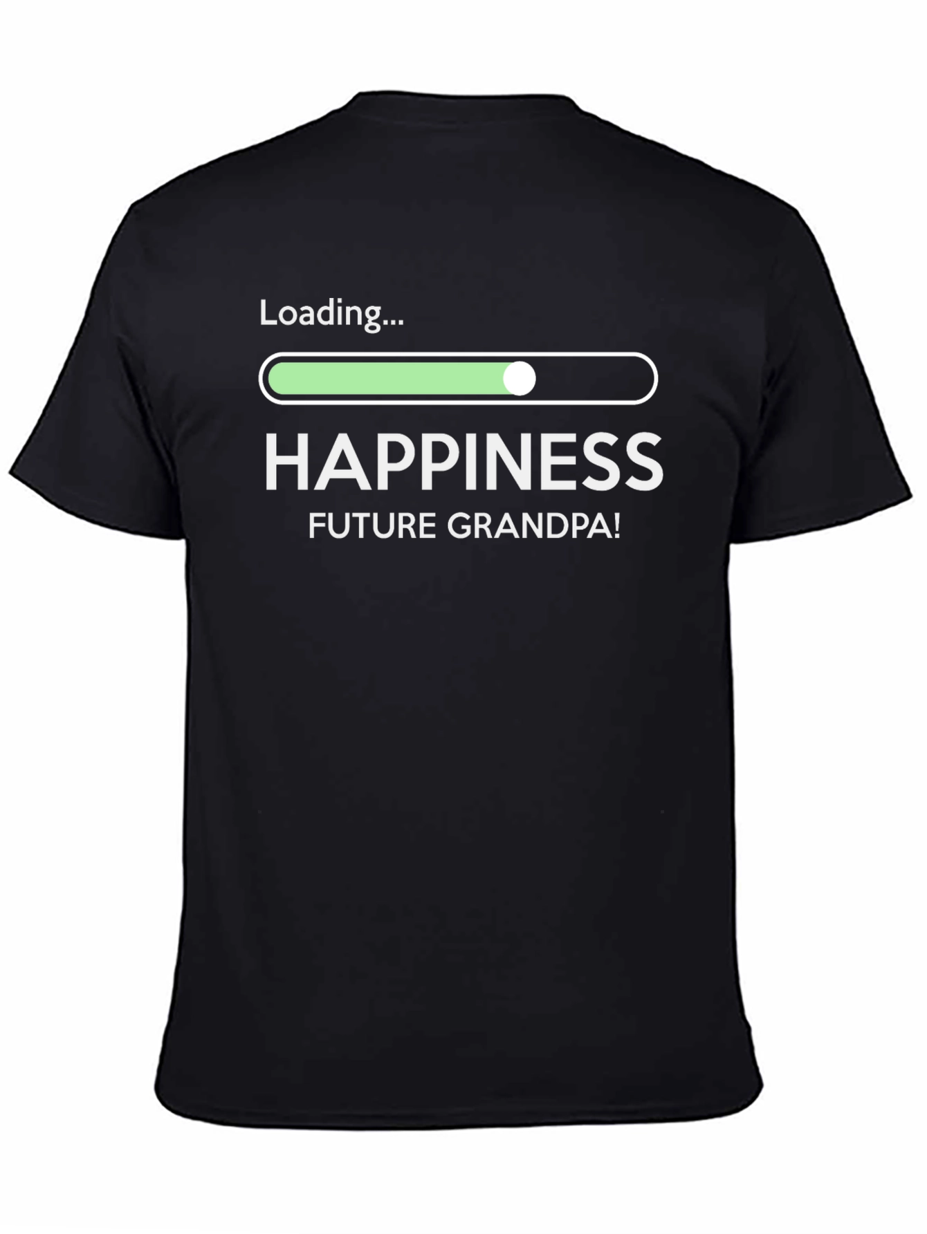 Future Grandpa Happiness Loading T-Shirt