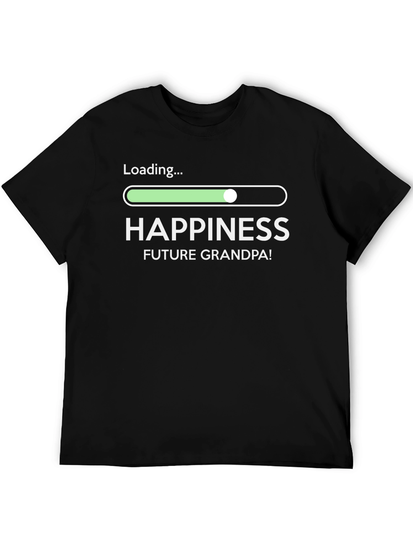 Future Grandpa Happiness Loading T-Shirt
