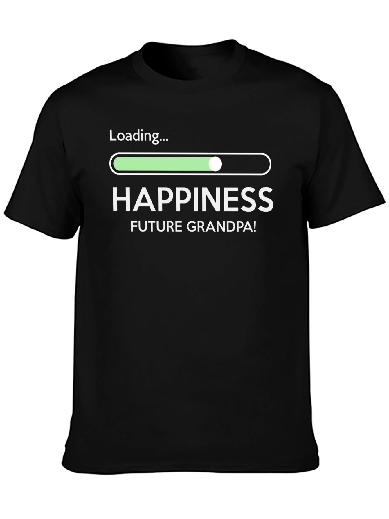 Future Grandpa Happiness Loading T-Shirt