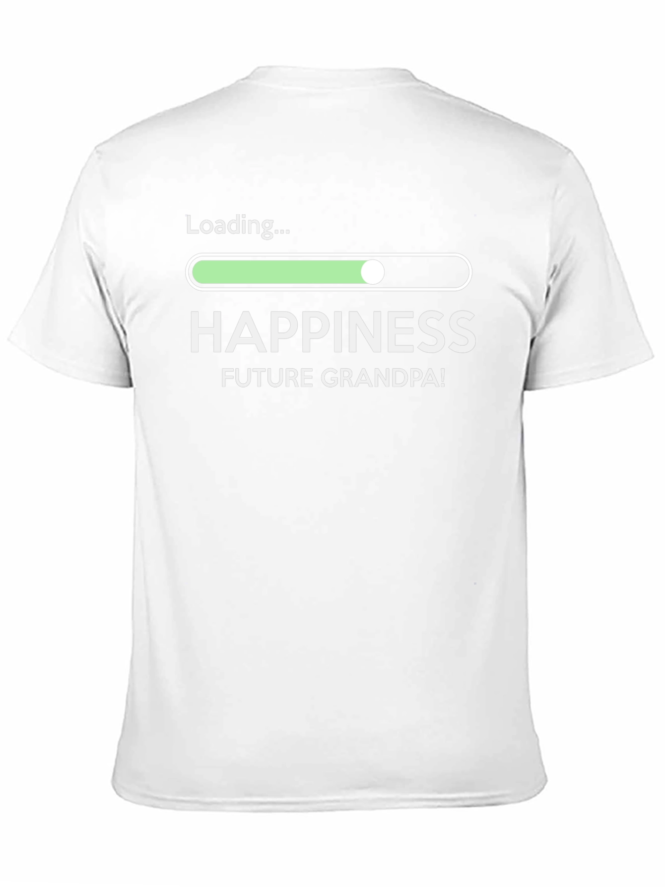 Future Grandpa Happiness Loading T-Shirt