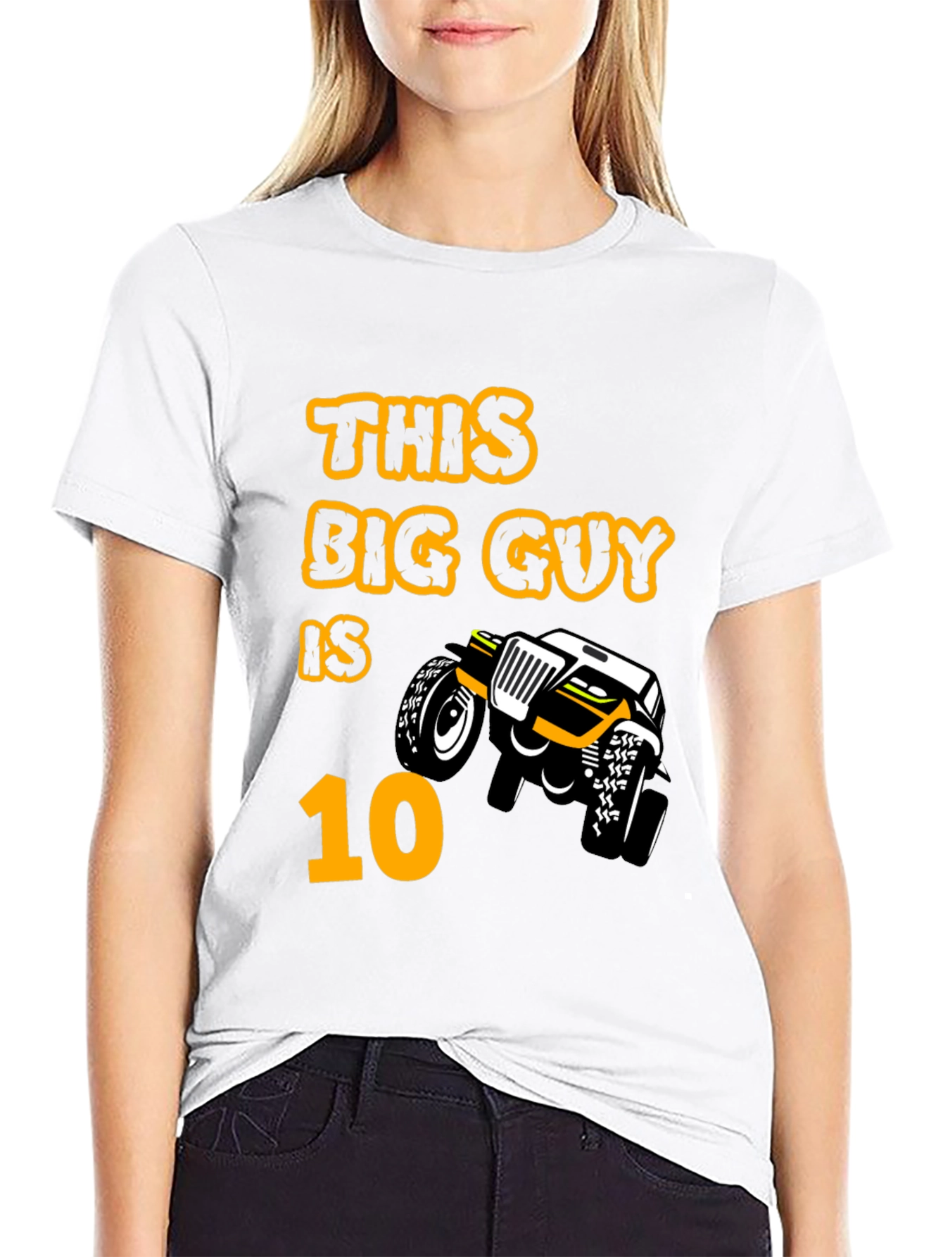 Birthday Boy 10 T-Shirt Monster Truck Tee